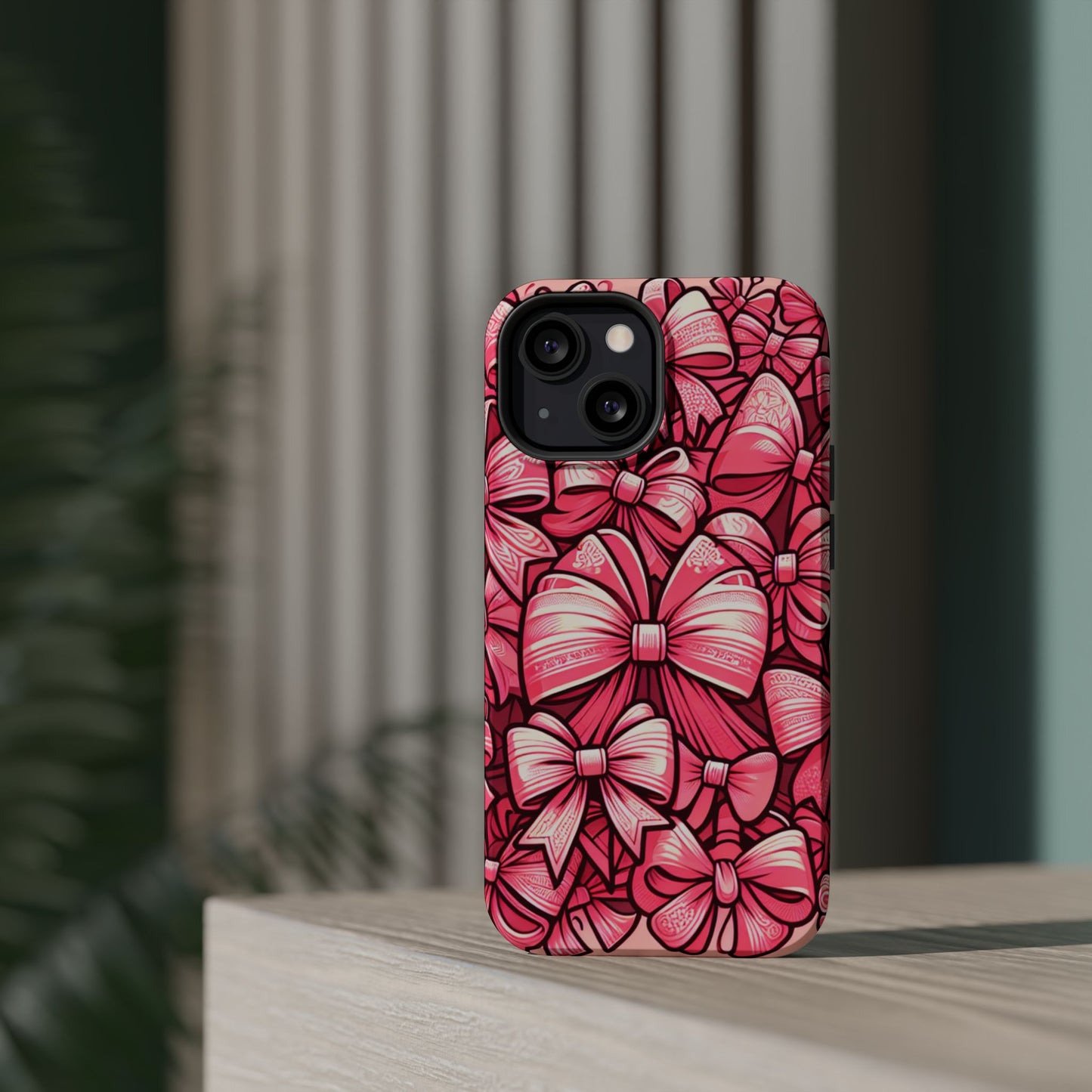 Pink Coquette Bow Phone Case