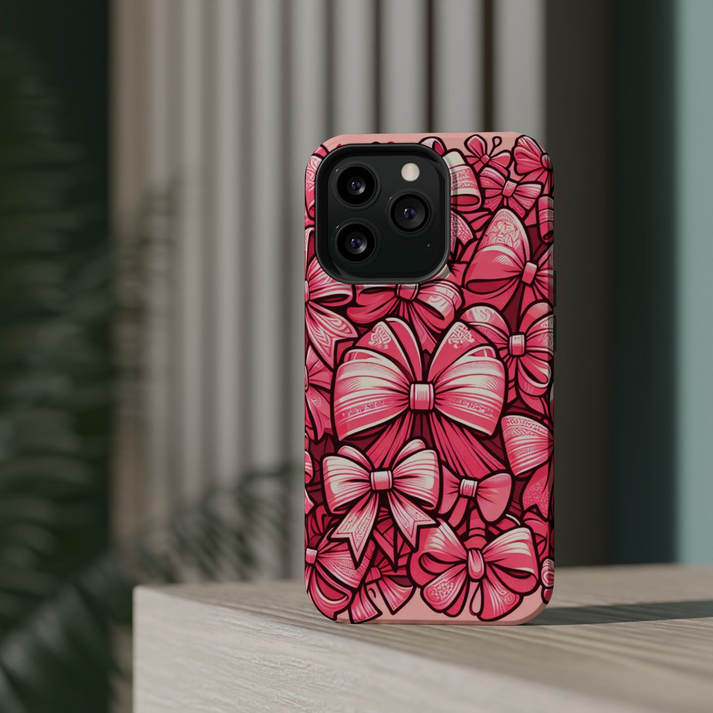 Pink Coquette Bow Phone Case
