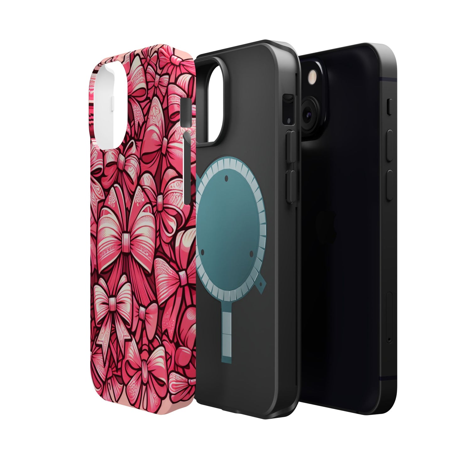 Pink Coquette Bow Phone Case