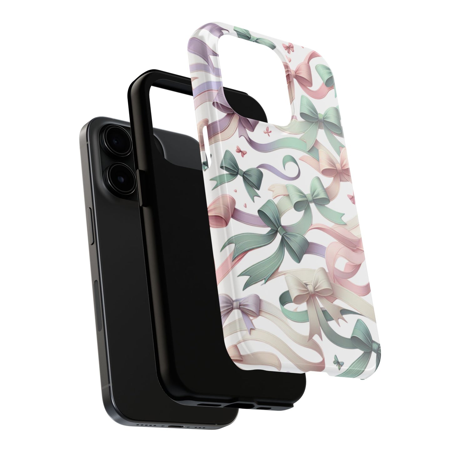 Phone Case - Coquette Bow Pattern