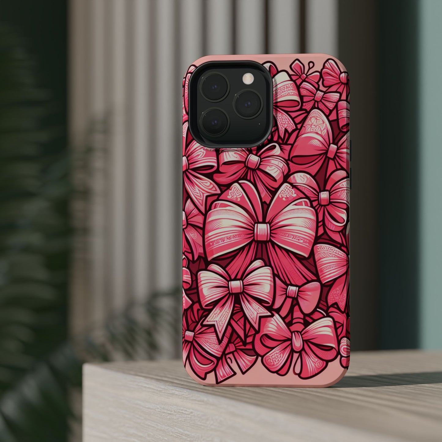 Pink Coquette Bow Phone Case
