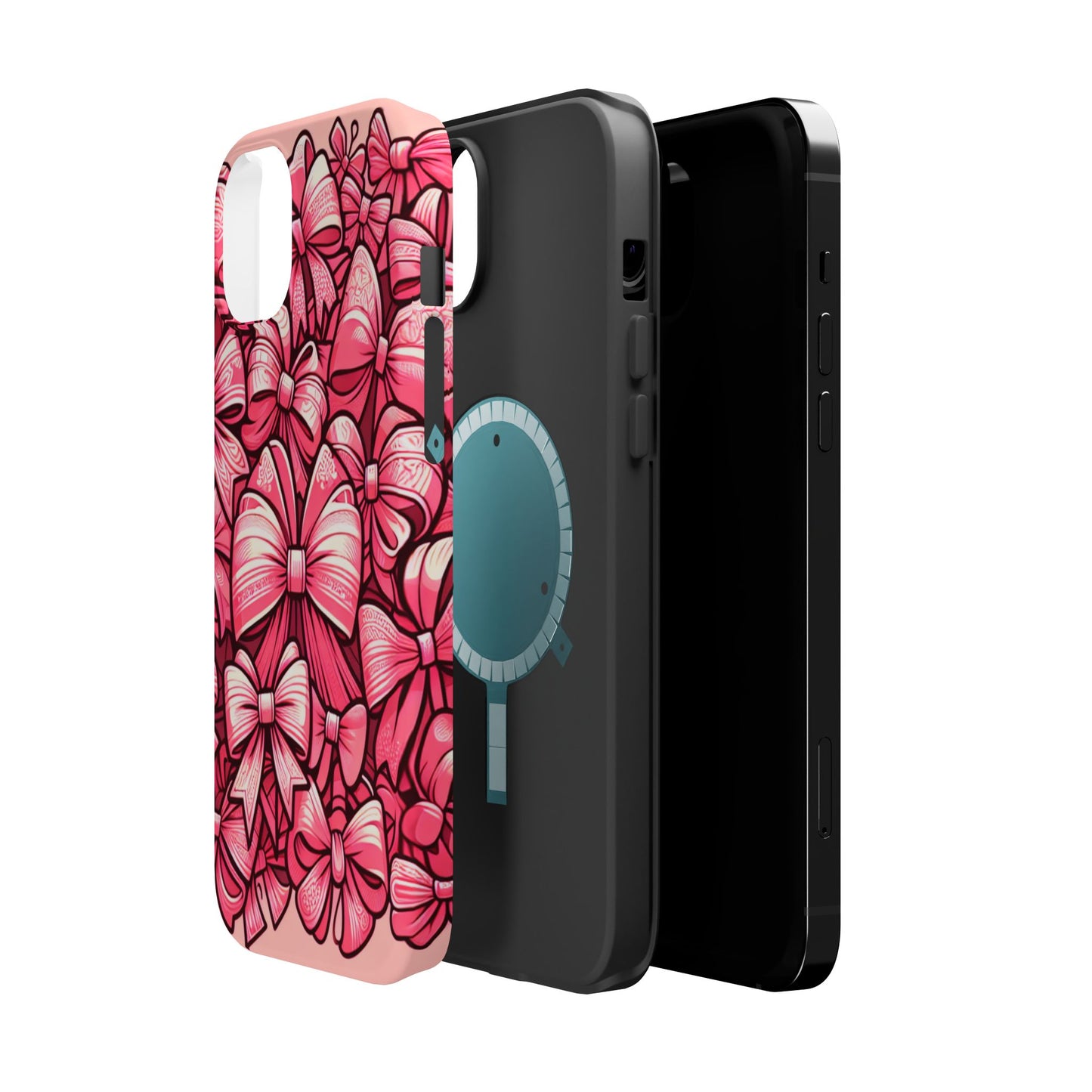 Pink Coquette Bow Phone Case