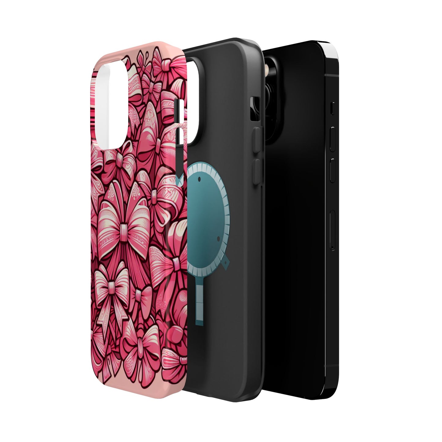Pink Coquette Bow Phone Case