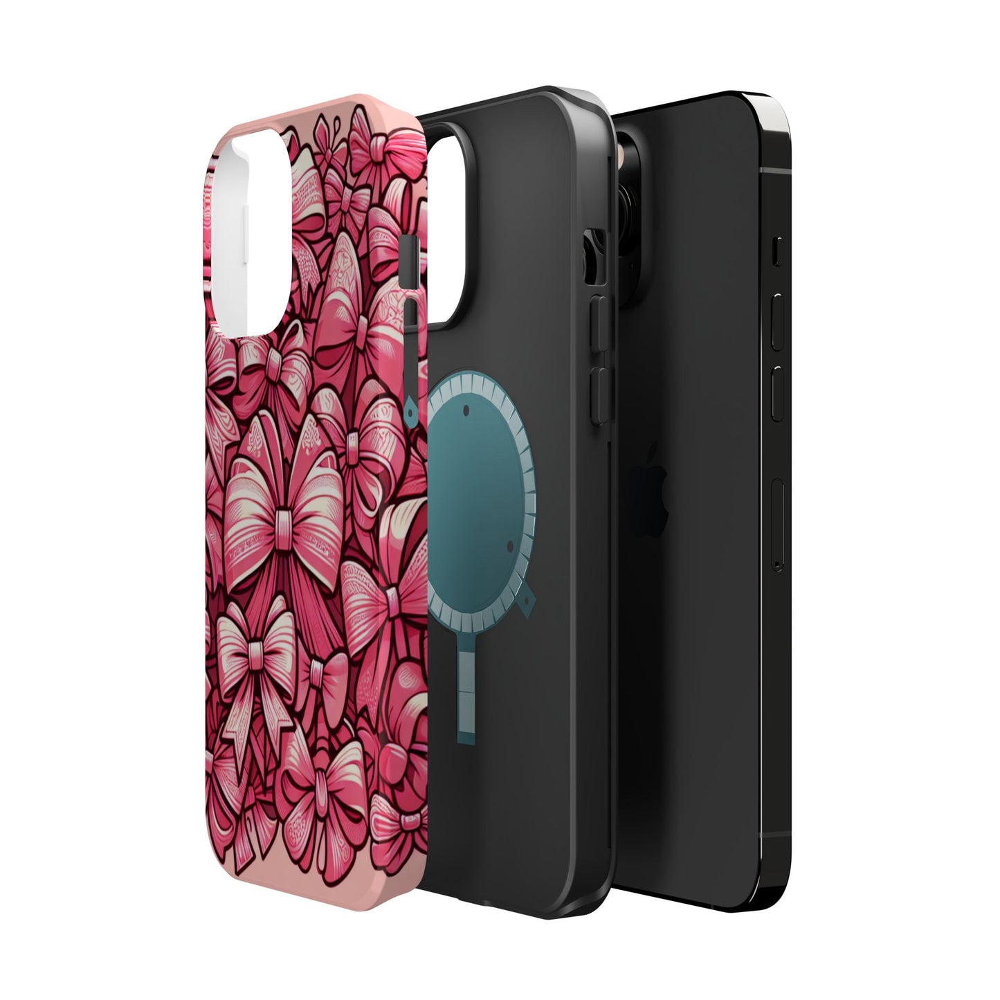 Pink Coquette Bow Phone Case