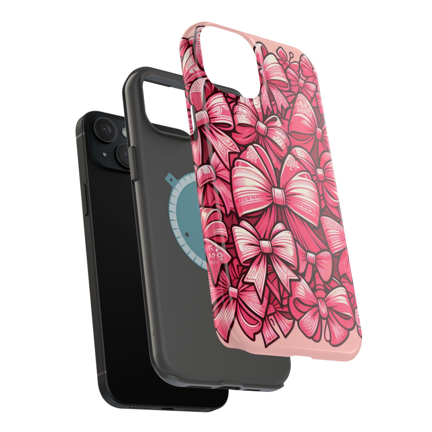 Pink Coquette Bow Phone Case