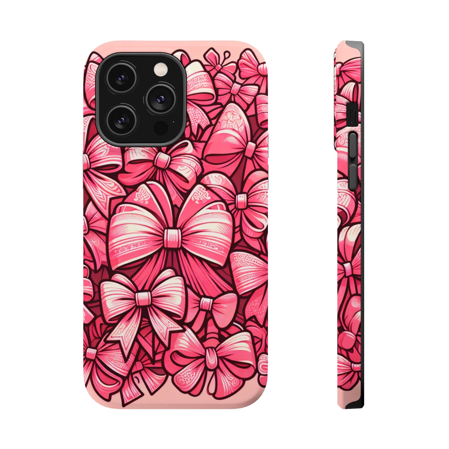 Pink Coquette Bow Phone Case