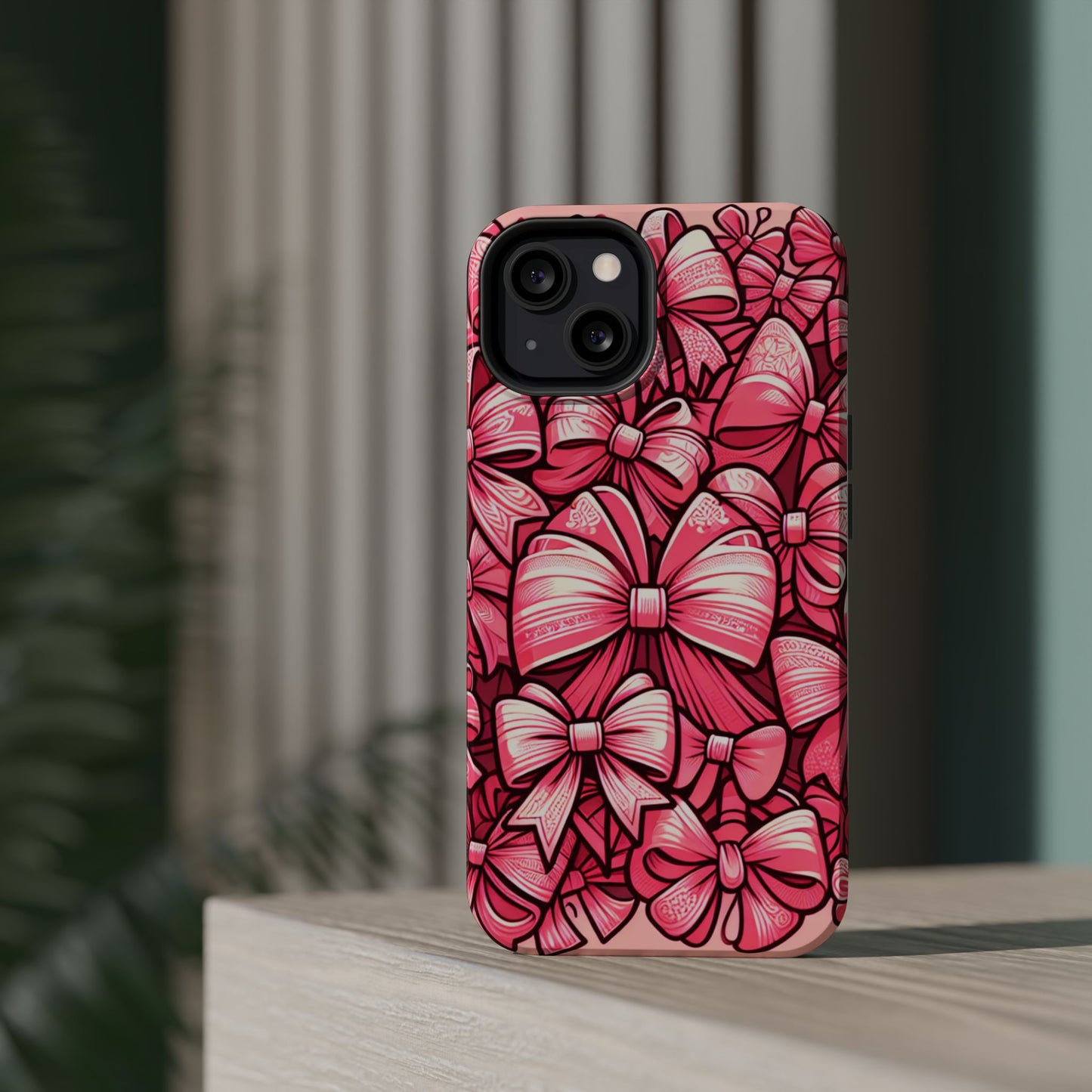 Pink Coquette Bow Phone Case