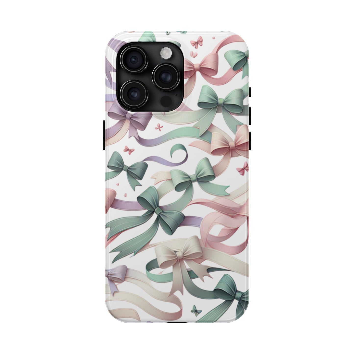 Phone Case - Coquette Bow Pattern