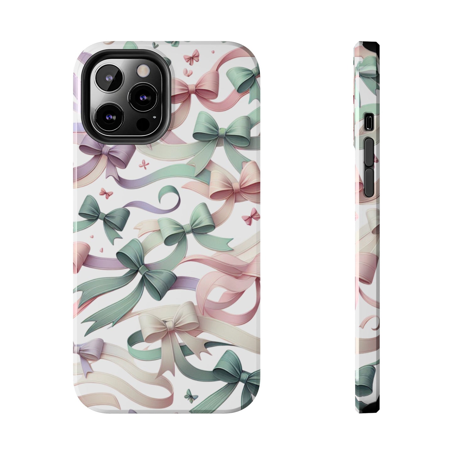 Phone Case - Coquette Bow Pattern