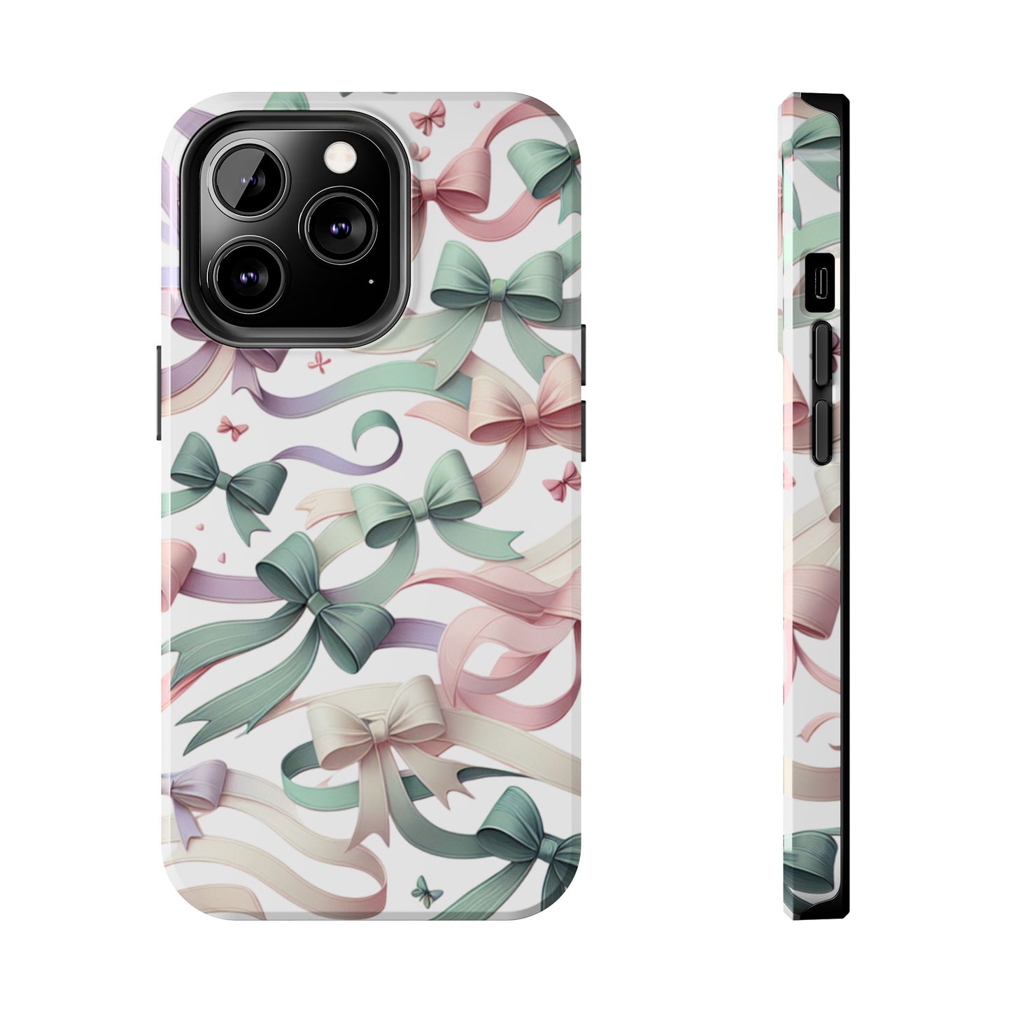 Phone Case - Coquette Bow Pattern