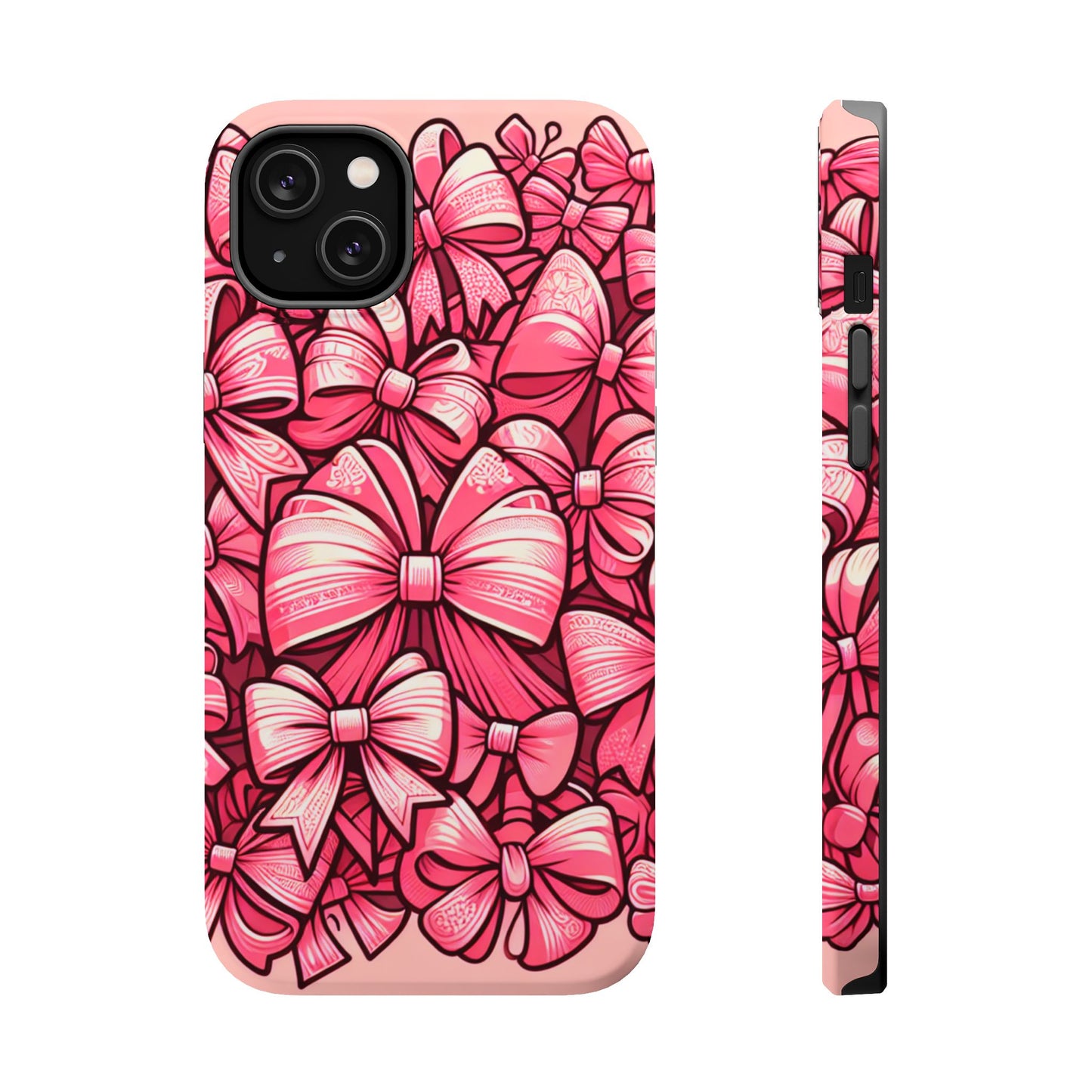 Pink Coquette Bow Phone Case