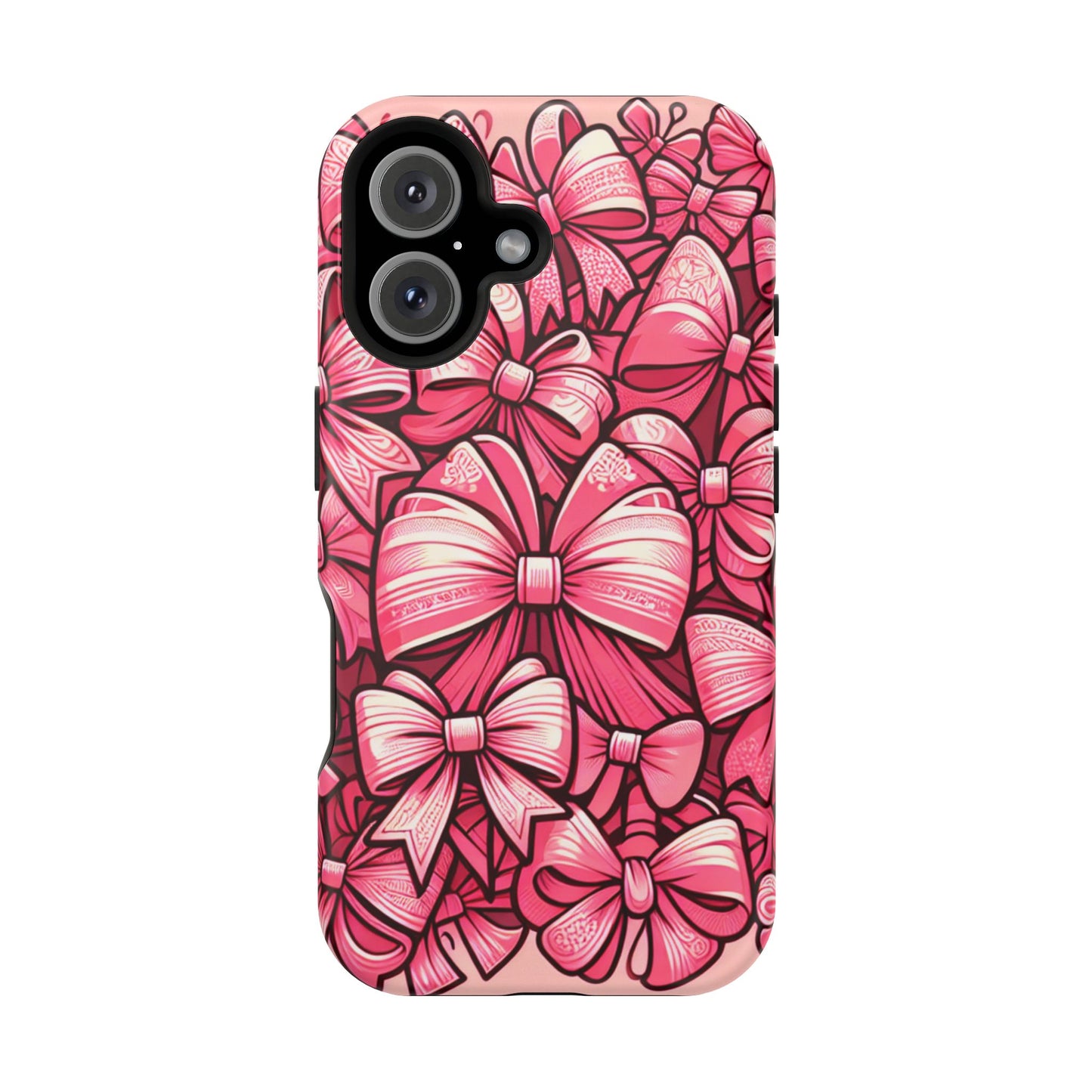 Pink Coquette Bow Phone Case