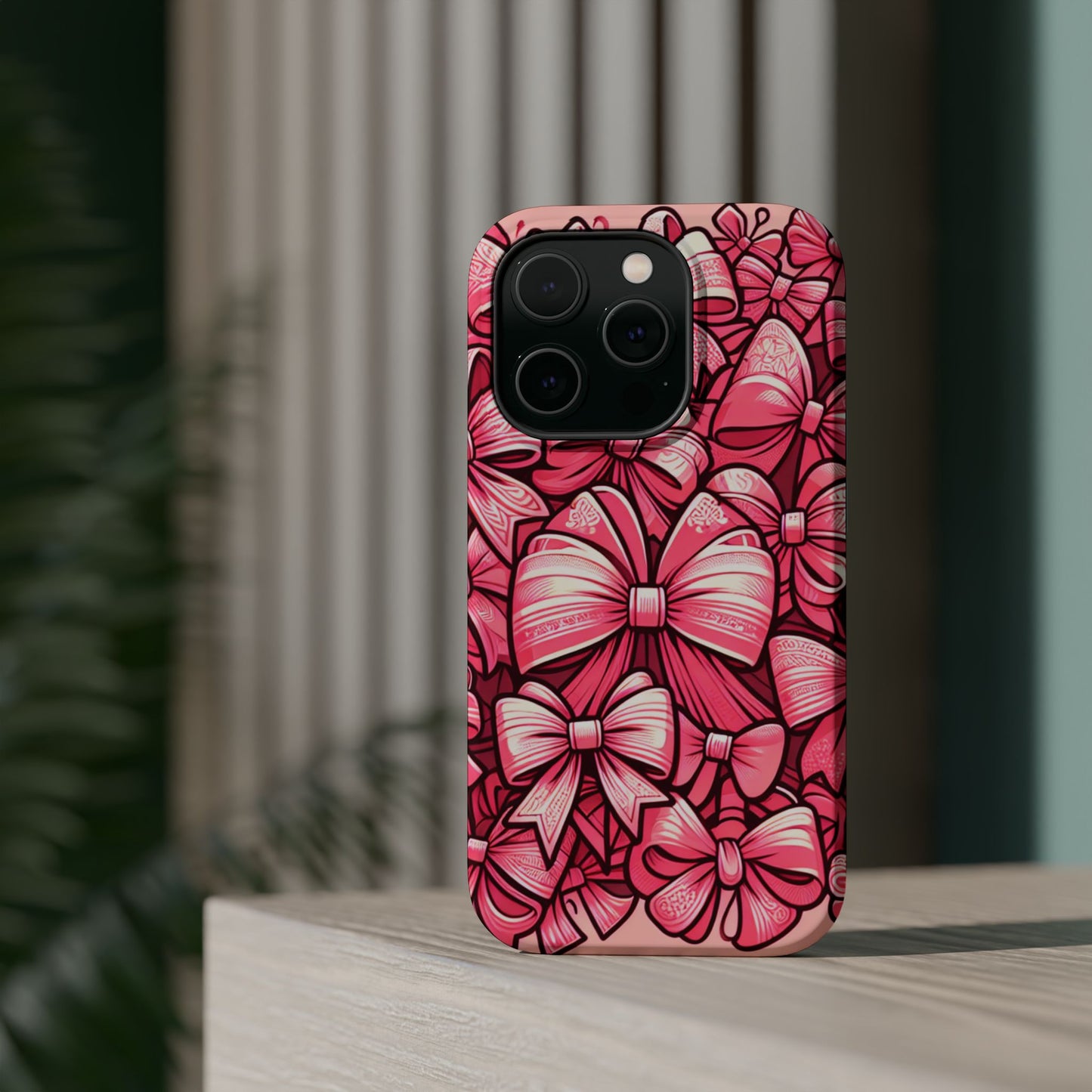 Pink Coquette Bow Phone Case