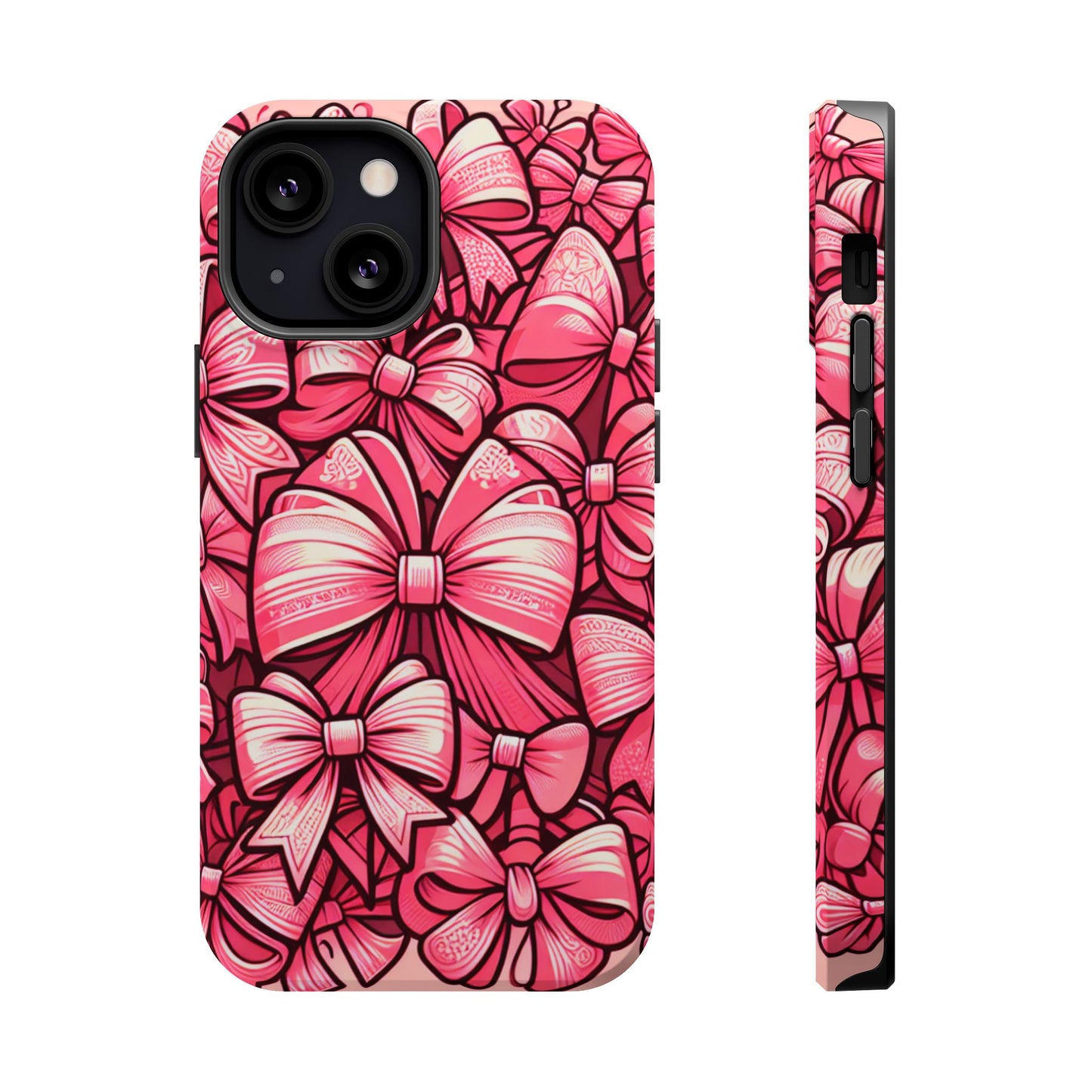 Pink Coquette Bow Phone Case