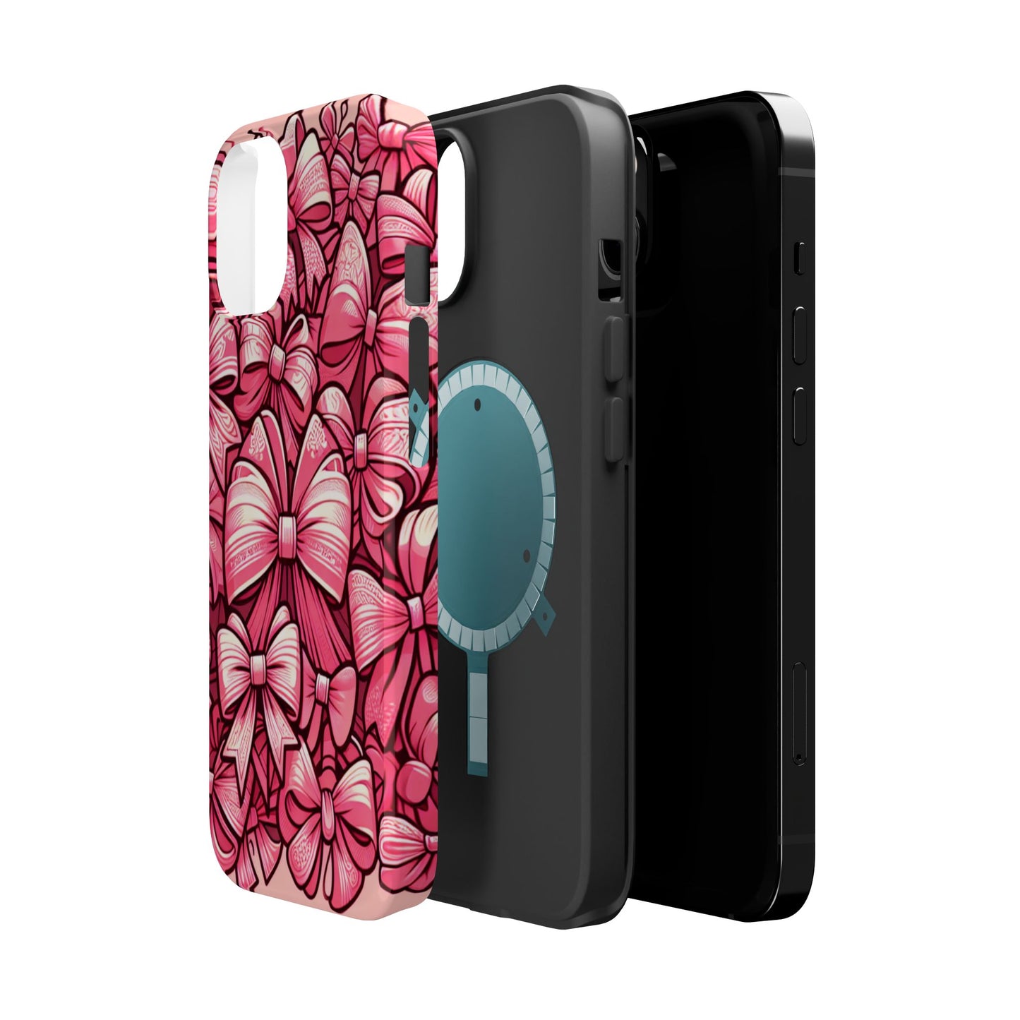 Pink Coquette Bow Phone Case