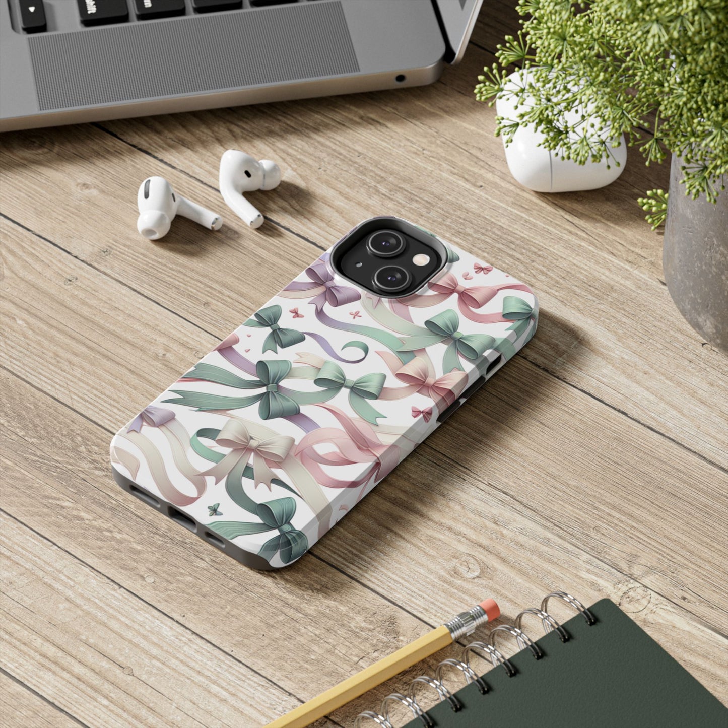 Phone Case - Coquette Bow Pattern