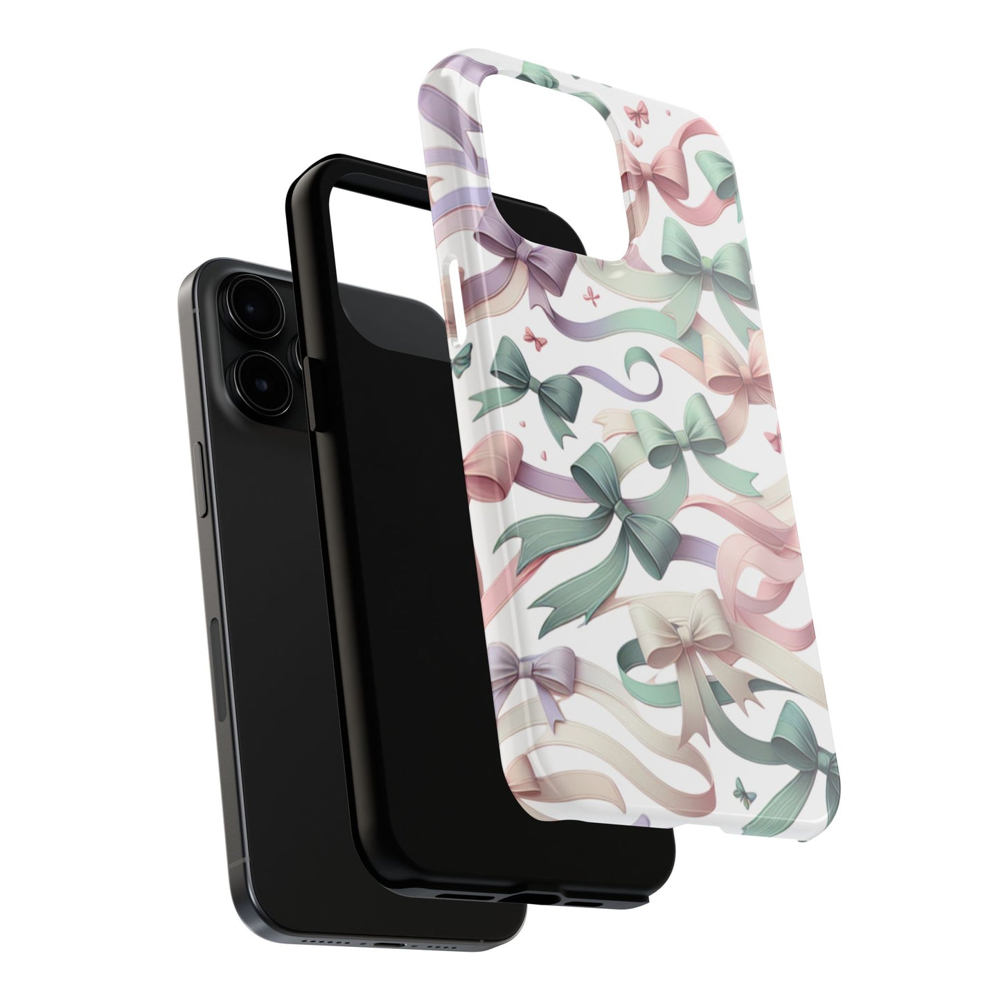 Phone Case - Coquette Bow Pattern