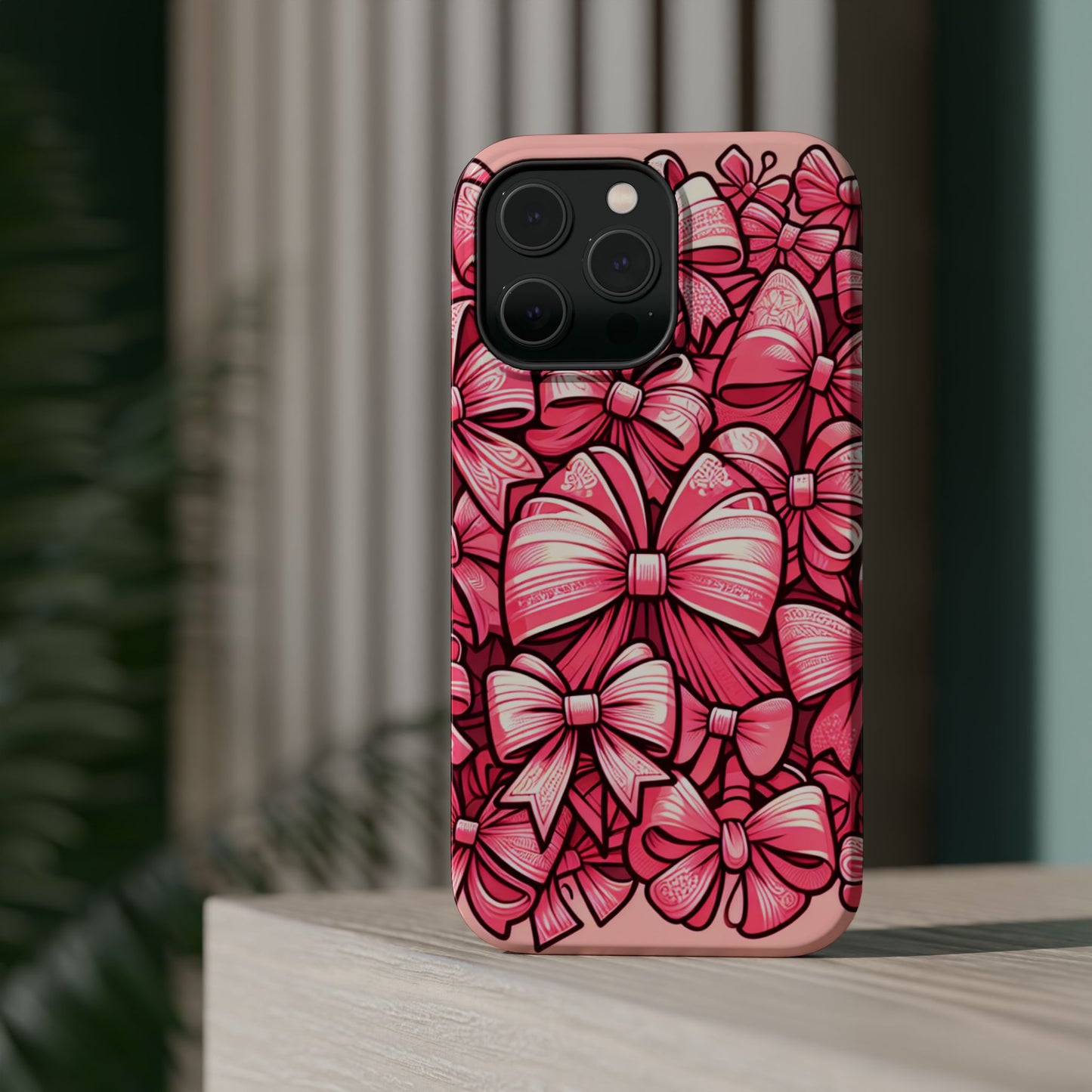 Pink Coquette Bow Phone Case