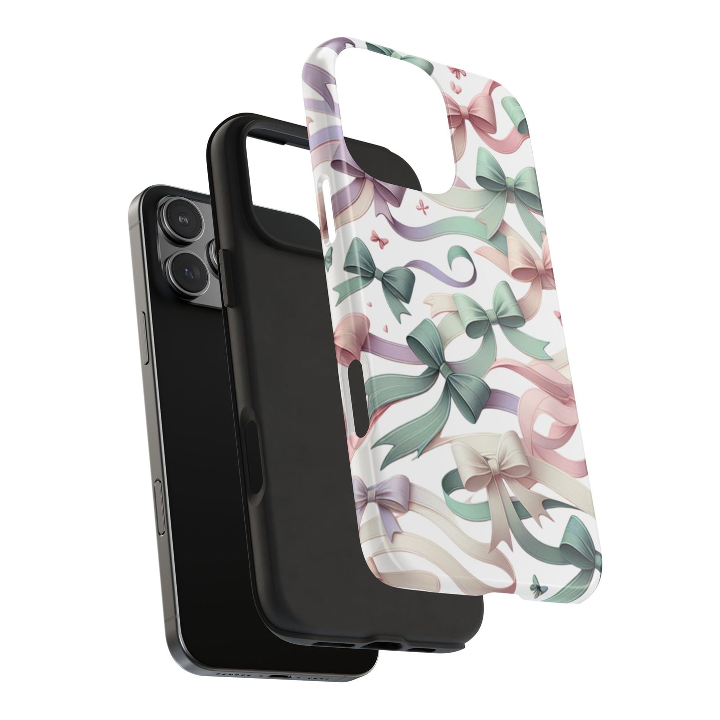 Phone Case - Coquette Bow Pattern
