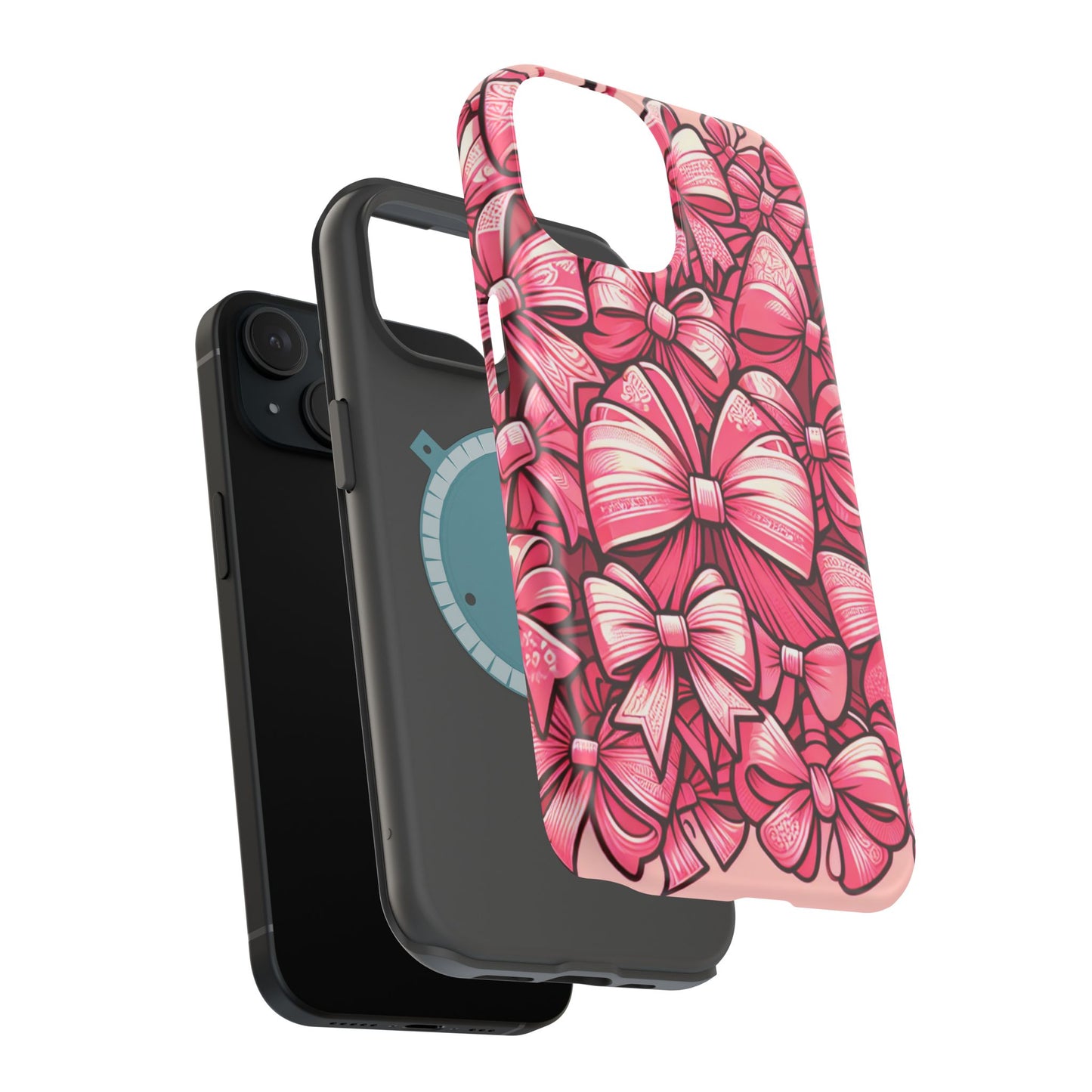 Pink Coquette Bow Phone Case