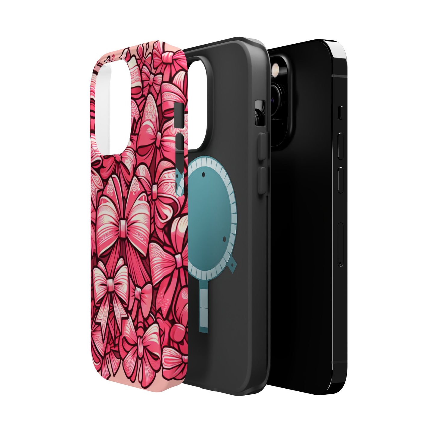 Pink Coquette Bow Phone Case