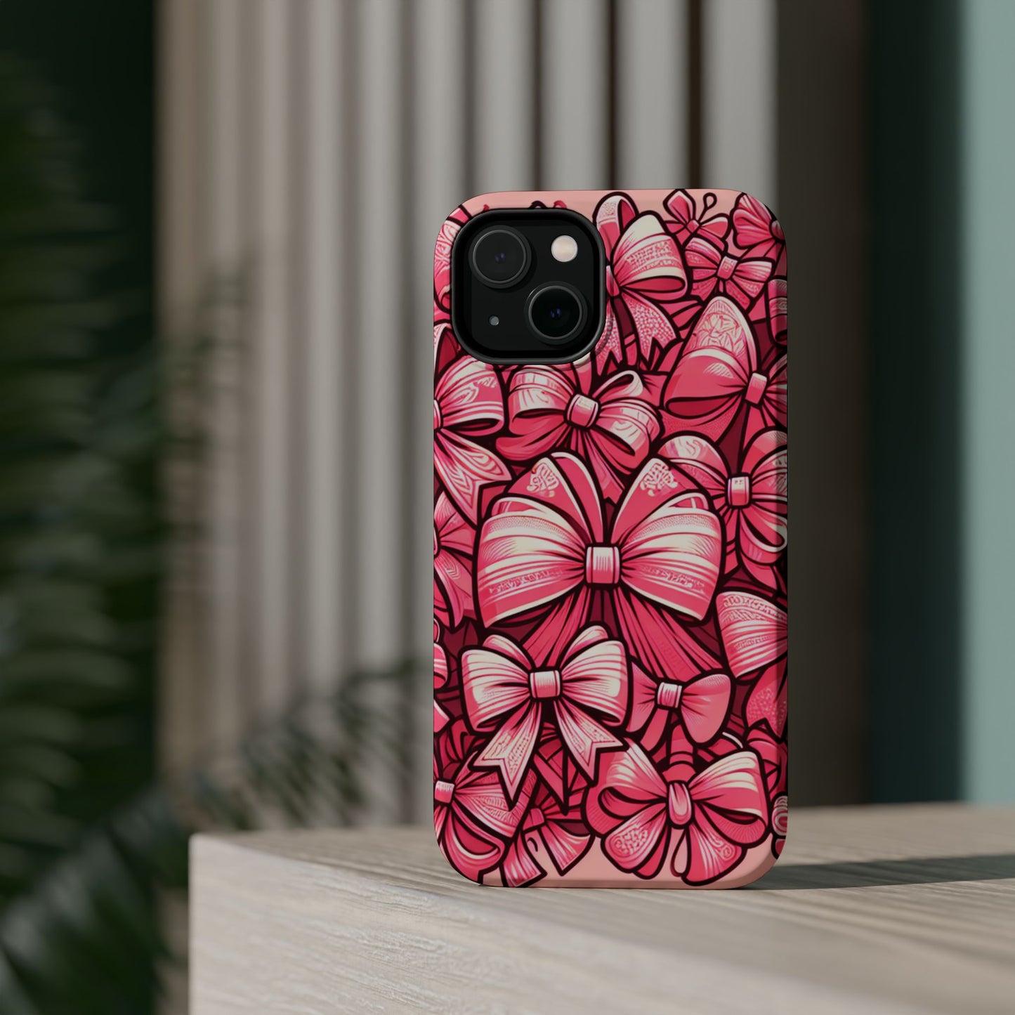 Pink Coquette Bow Phone Case
