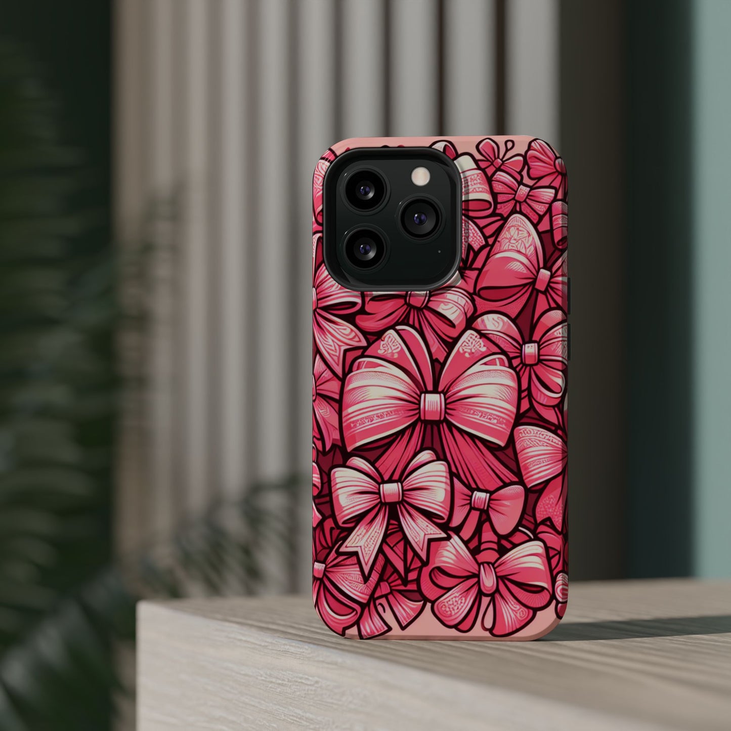 Pink Coquette Bow Phone Case