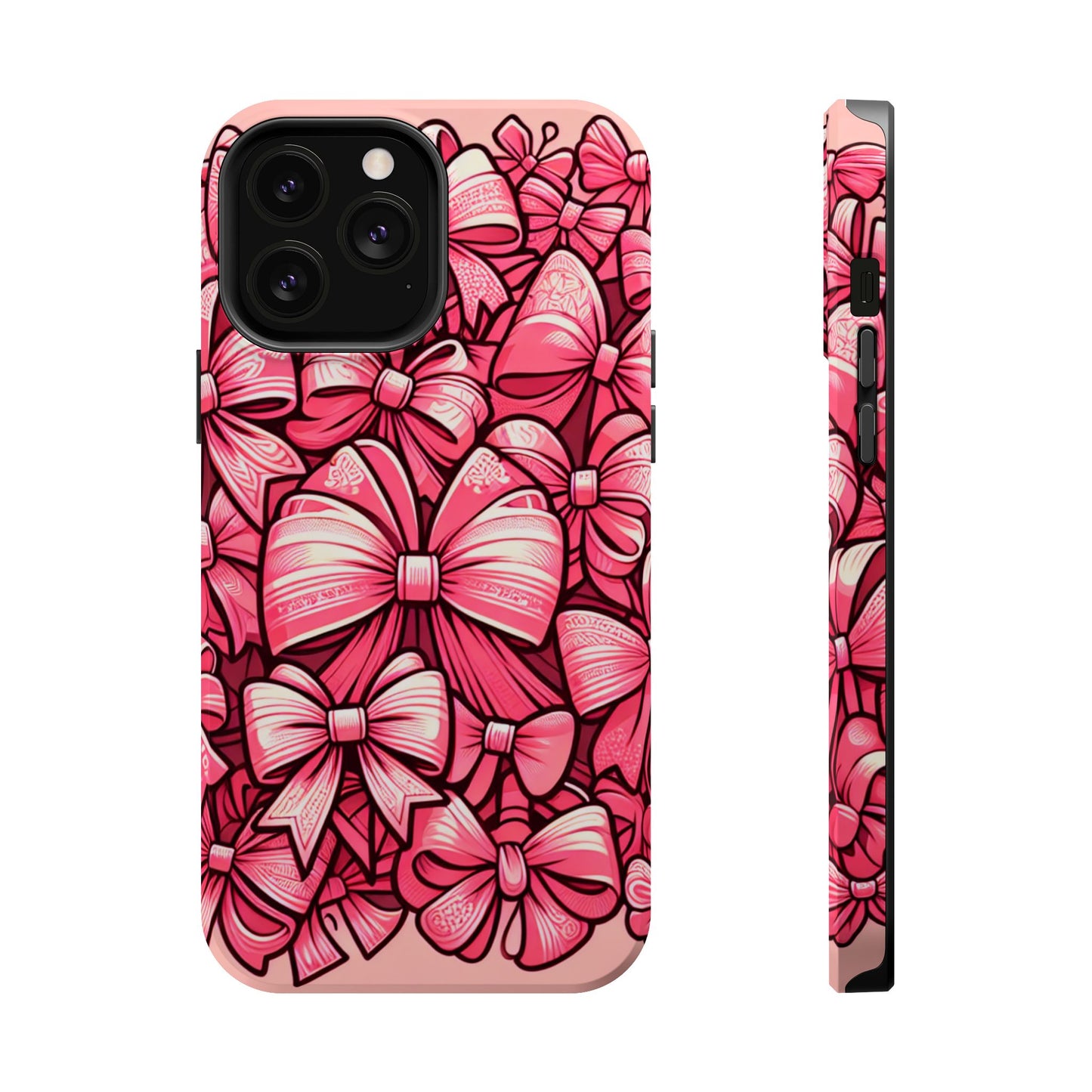 Pink Coquette Bow Phone Case