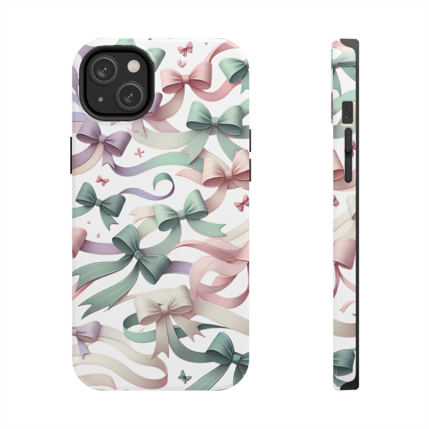 Phone Case - Coquette Bow Pattern