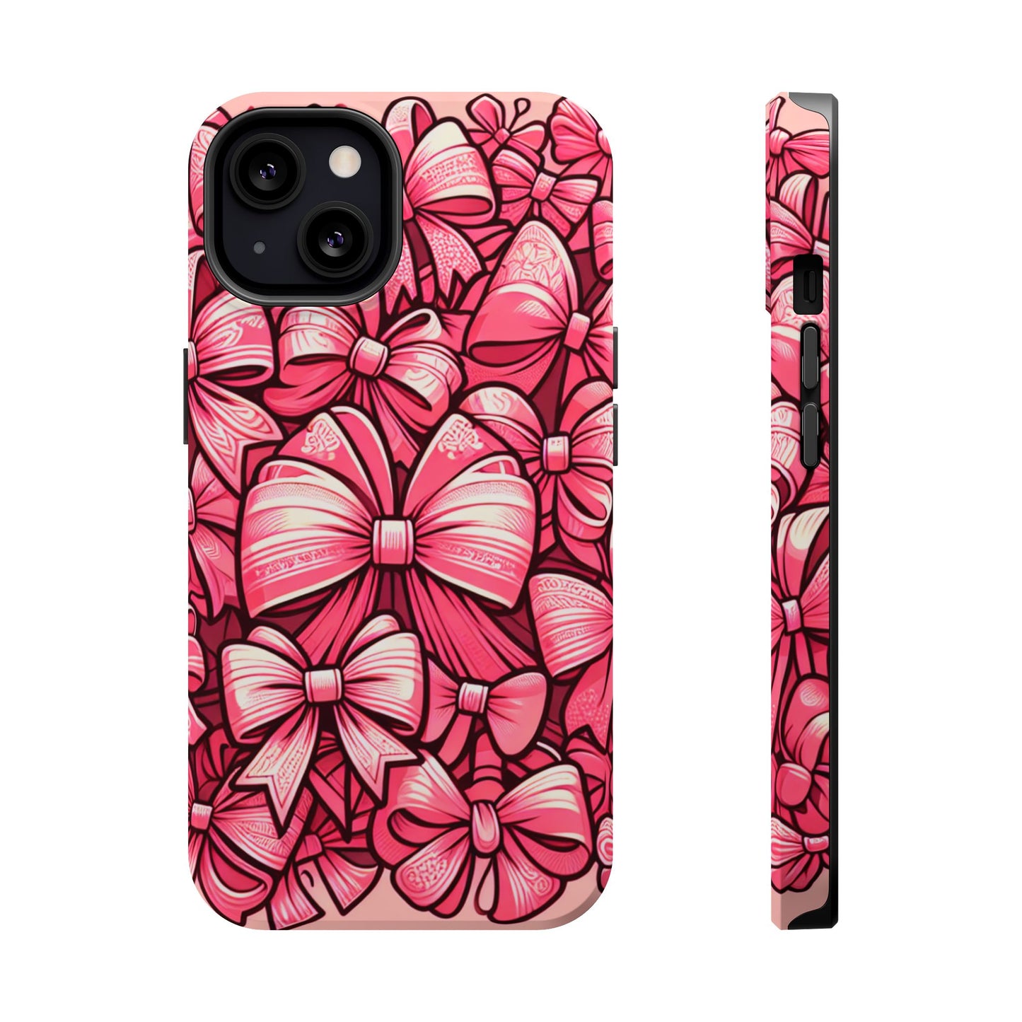 Pink Coquette Bow Phone Case