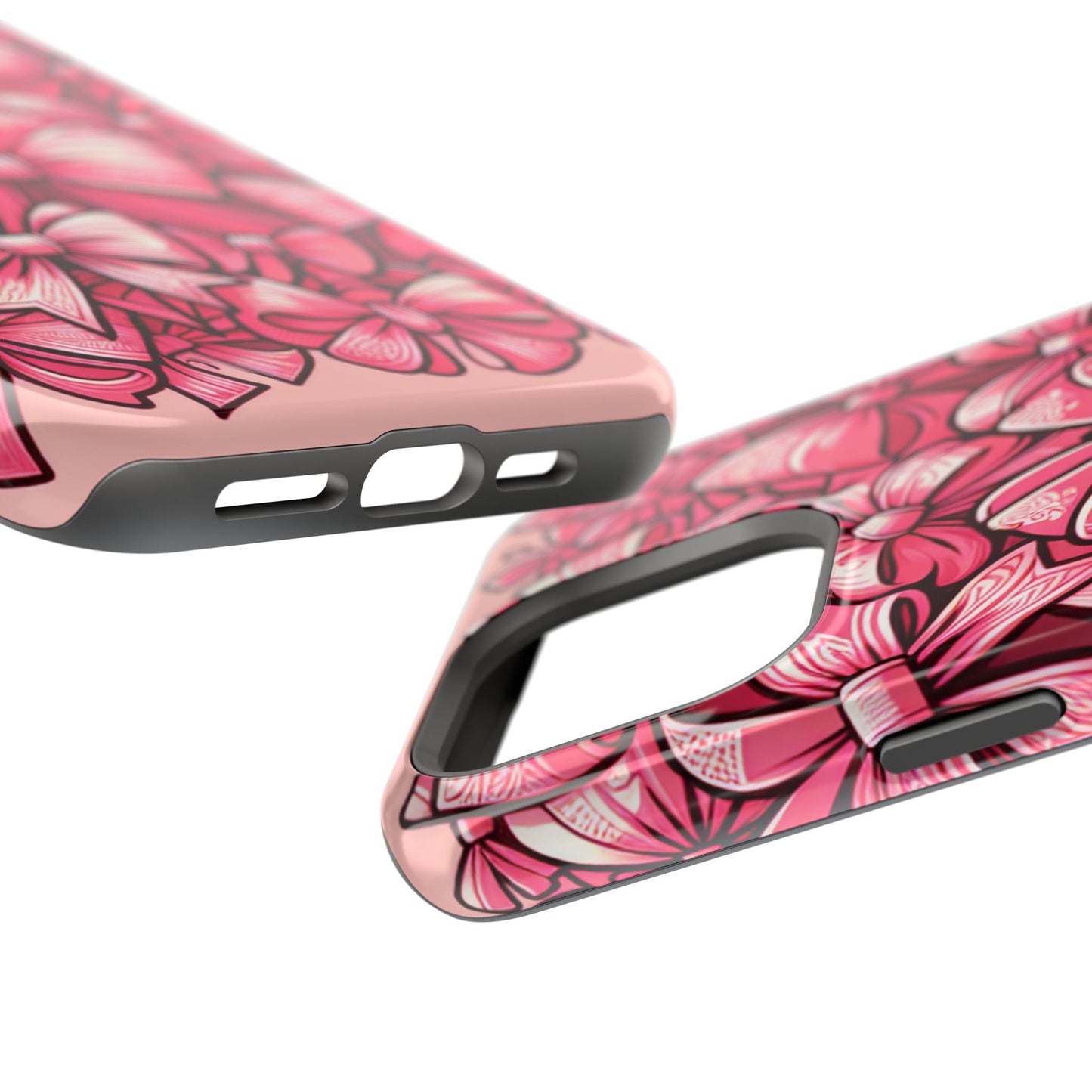 Pink Coquette Bow Phone Case