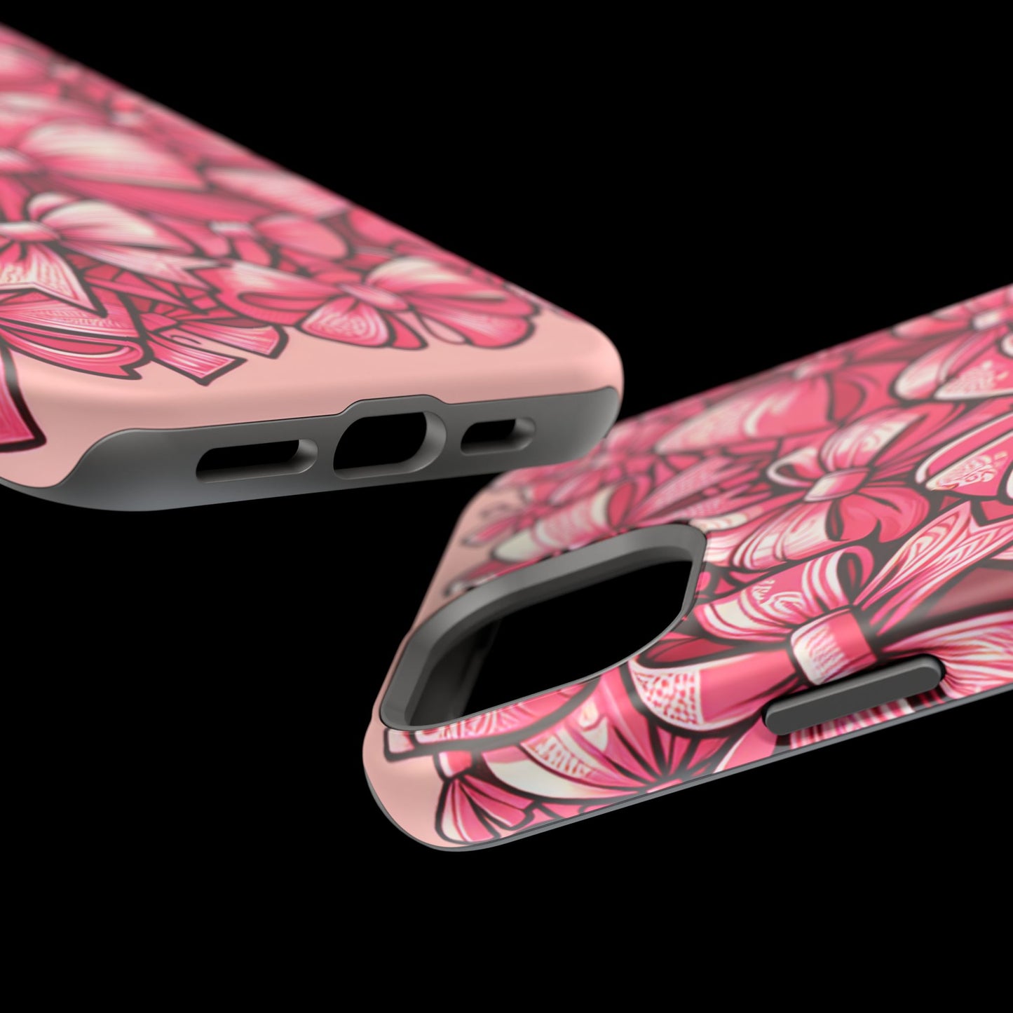 Pink Coquette Bow Phone Case