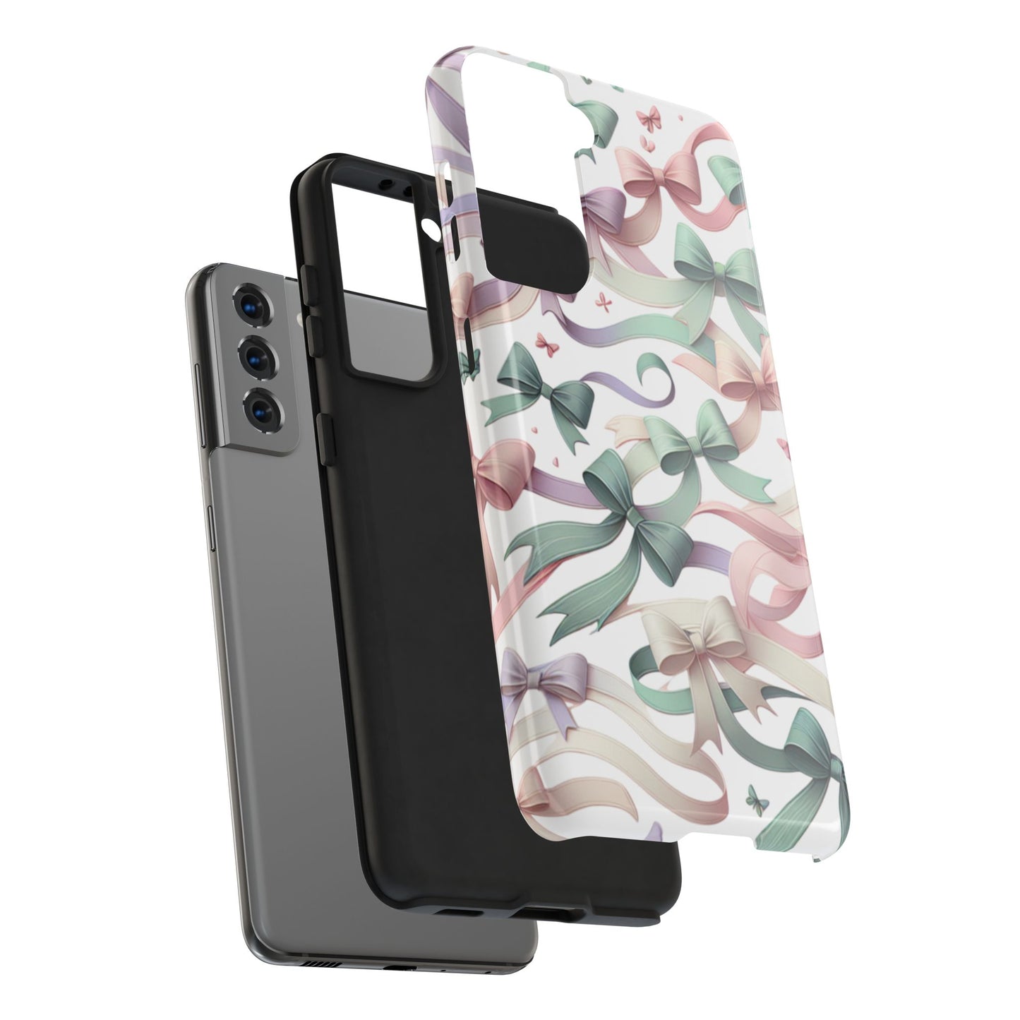 Phone Case - Coquette Bow Pattern