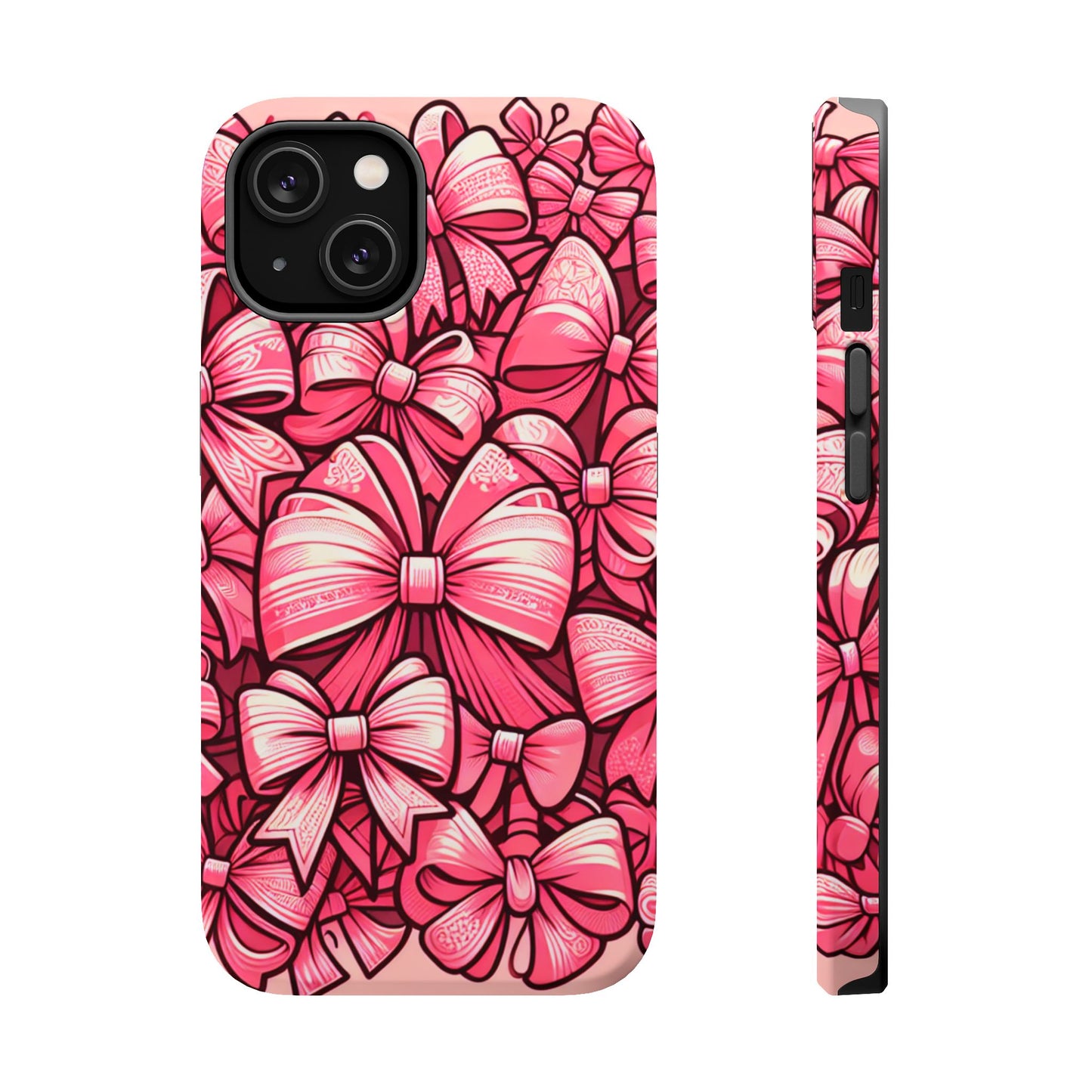 Pink Coquette Bow Phone Case