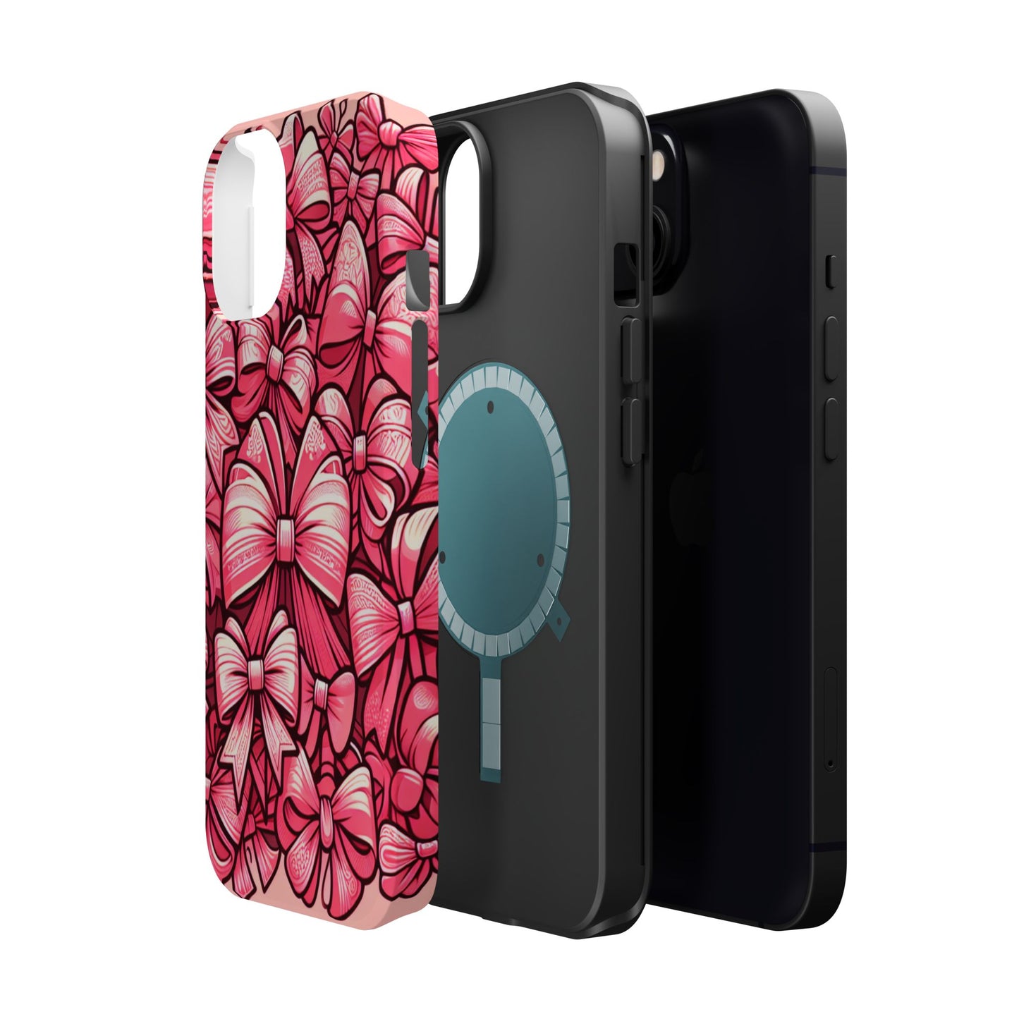 Pink Coquette Bow Phone Case