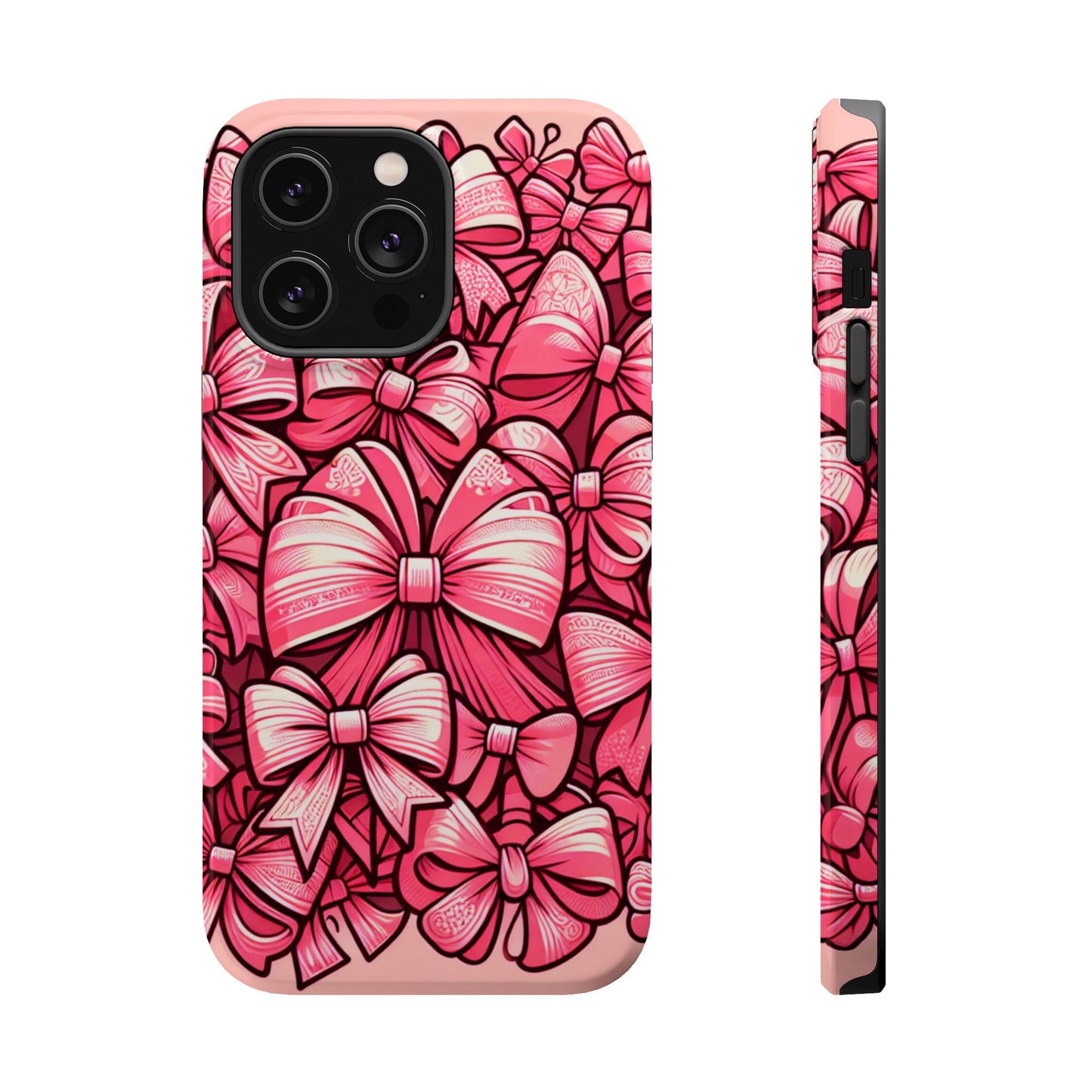 Pink Coquette Bow Phone Case