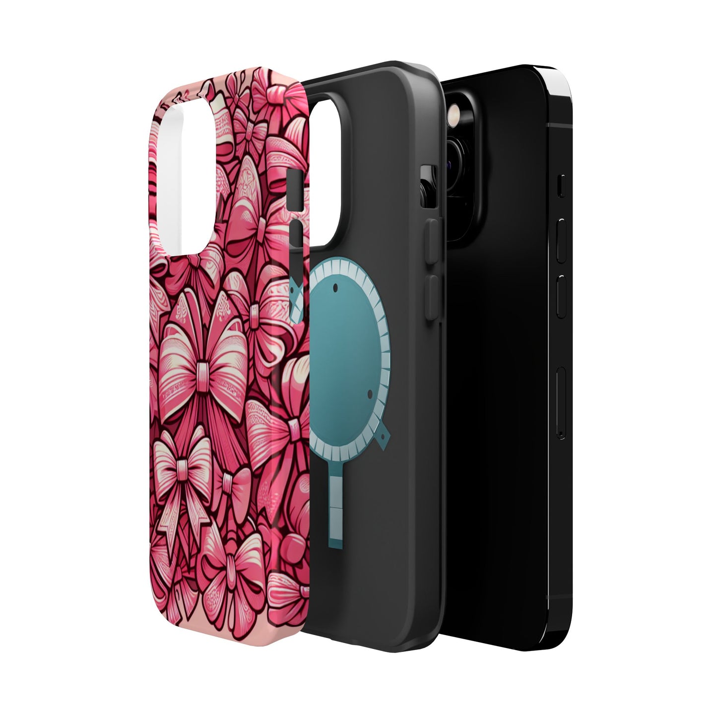 Pink Coquette Bow Phone Case