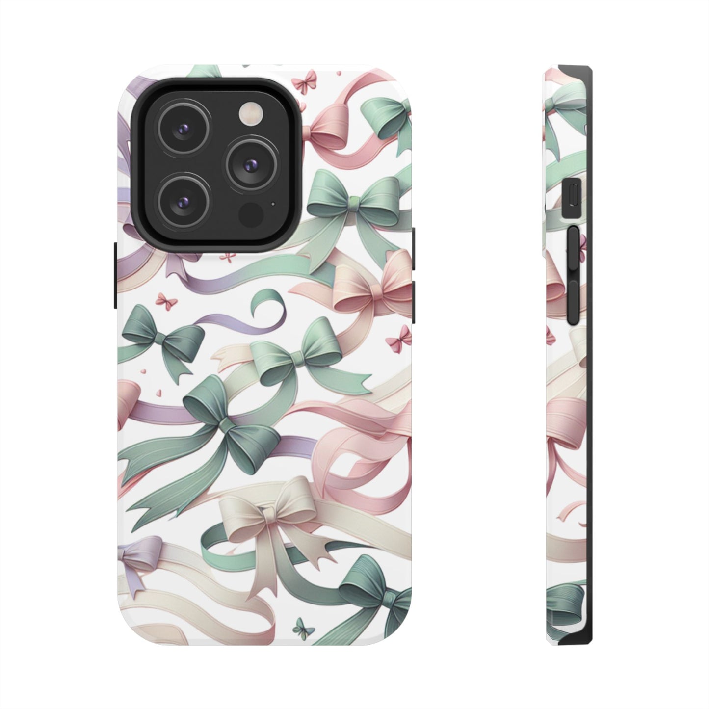 Phone Case - Coquette Bow Pattern