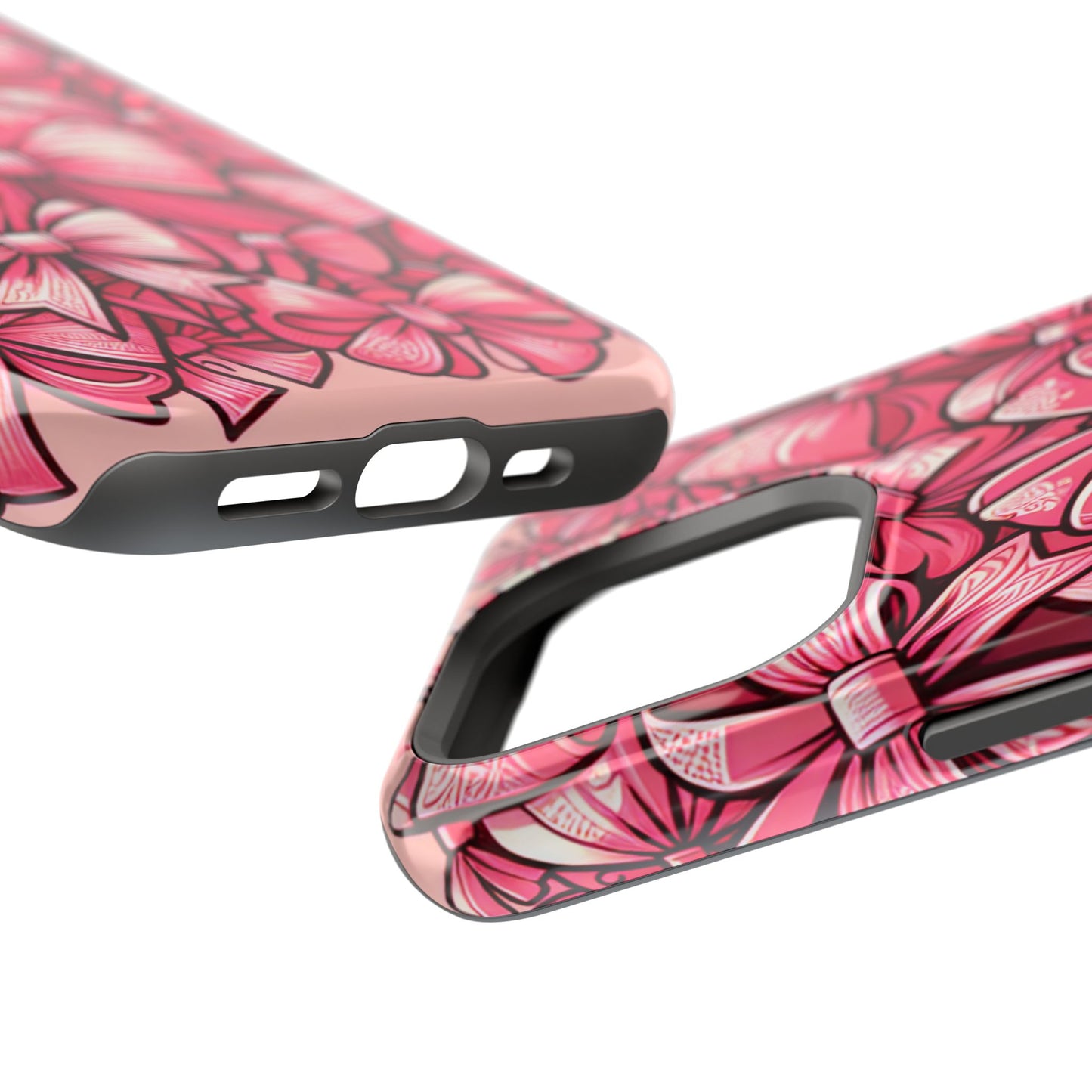 Pink Coquette Bow Phone Case