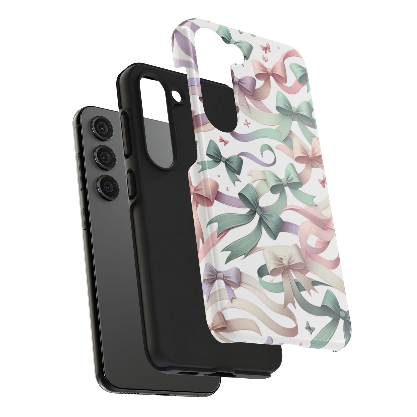 Phone Case - Coquette Bow Pattern