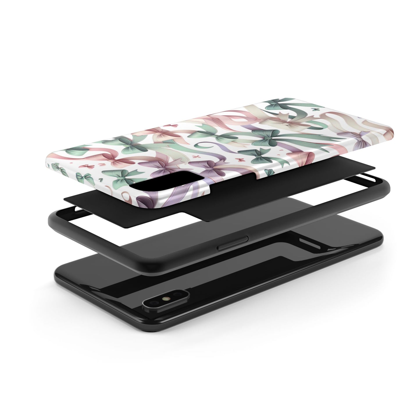 Phone Case - Coquette Bow Pattern