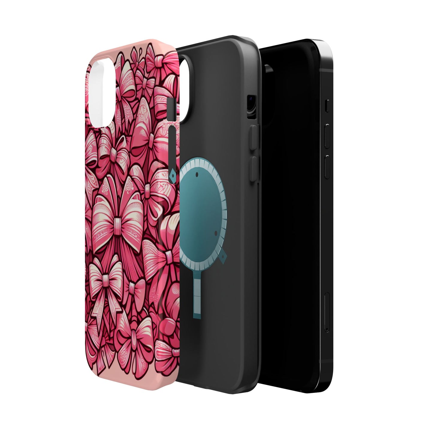 Pink Coquette Bow Phone Case