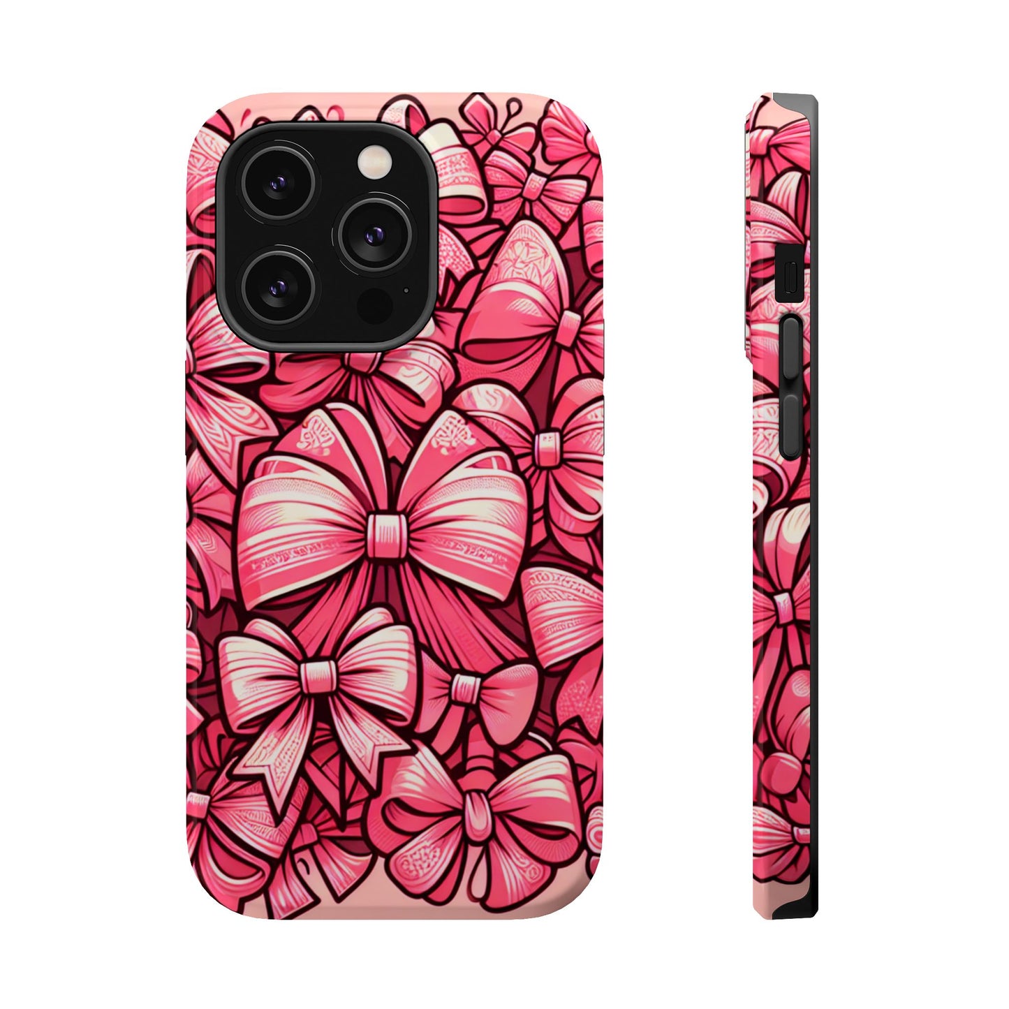 Pink Coquette Bow Phone Case