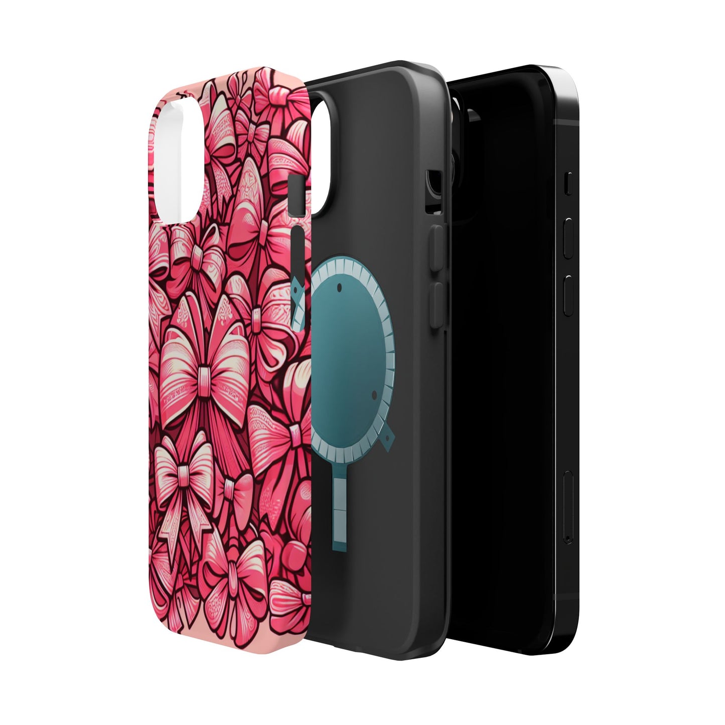 Pink Coquette Bow Phone Case
