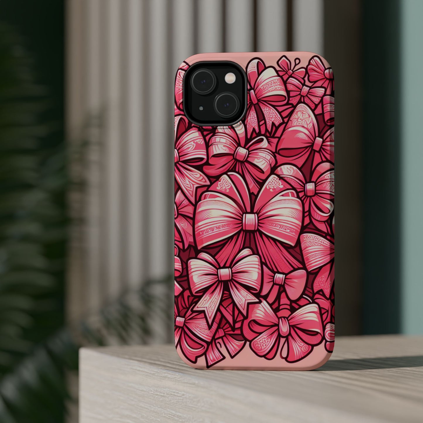 Pink Coquette Bow Phone Case