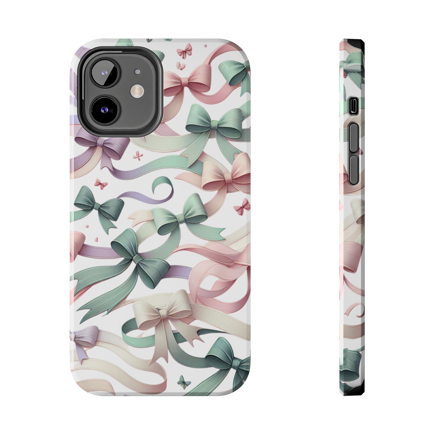 Phone Case - Coquette Bow Pattern
