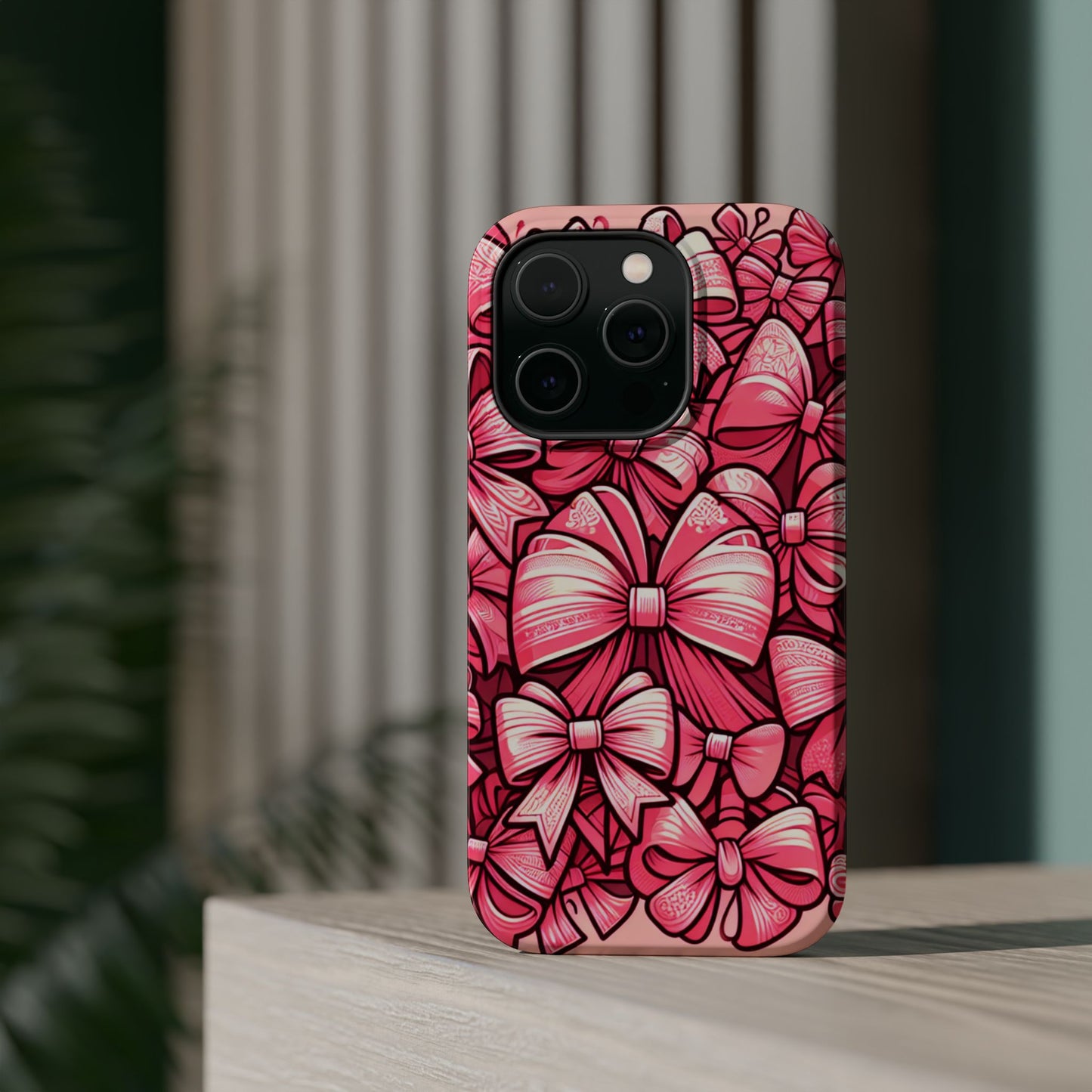 Pink Coquette Bow Phone Case