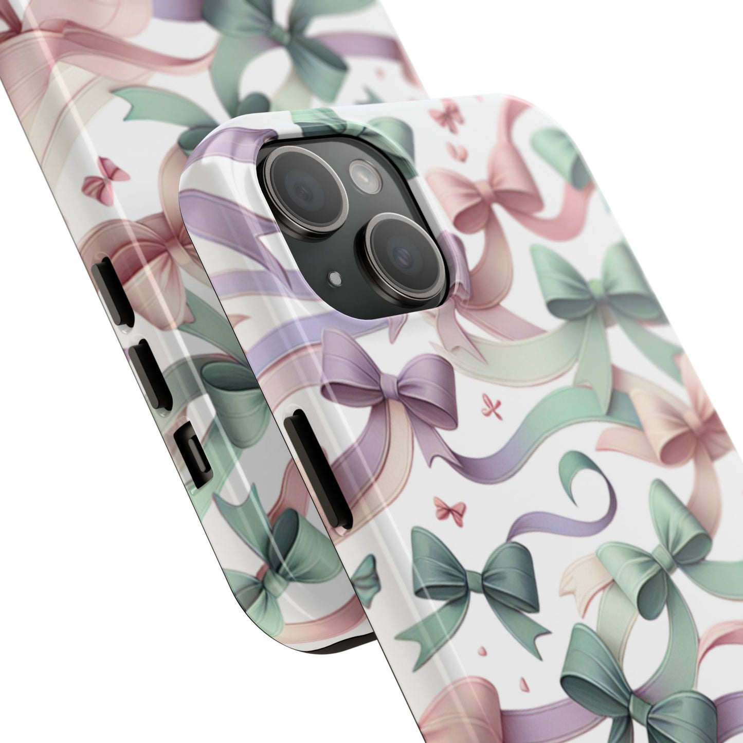 Phone Case - Coquette Bow Pattern