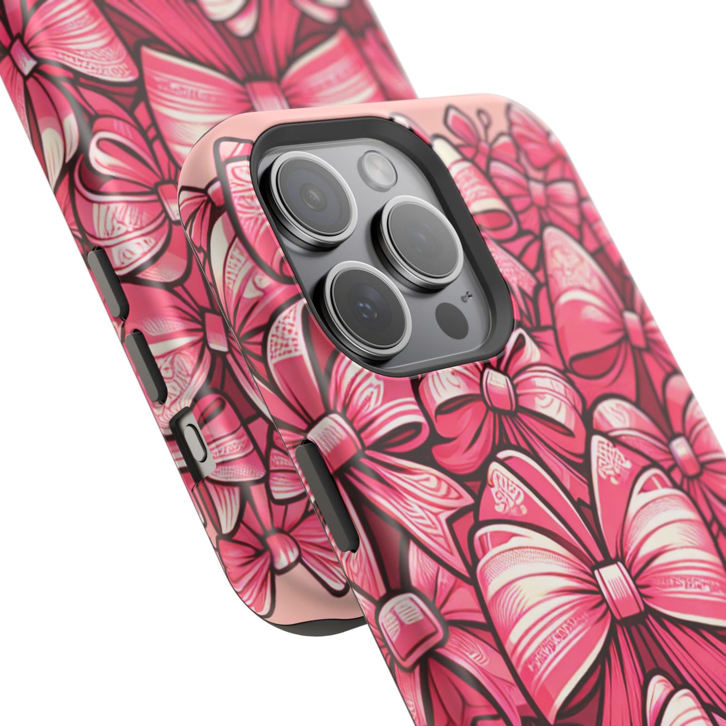 Pink Coquette Bow Phone Case