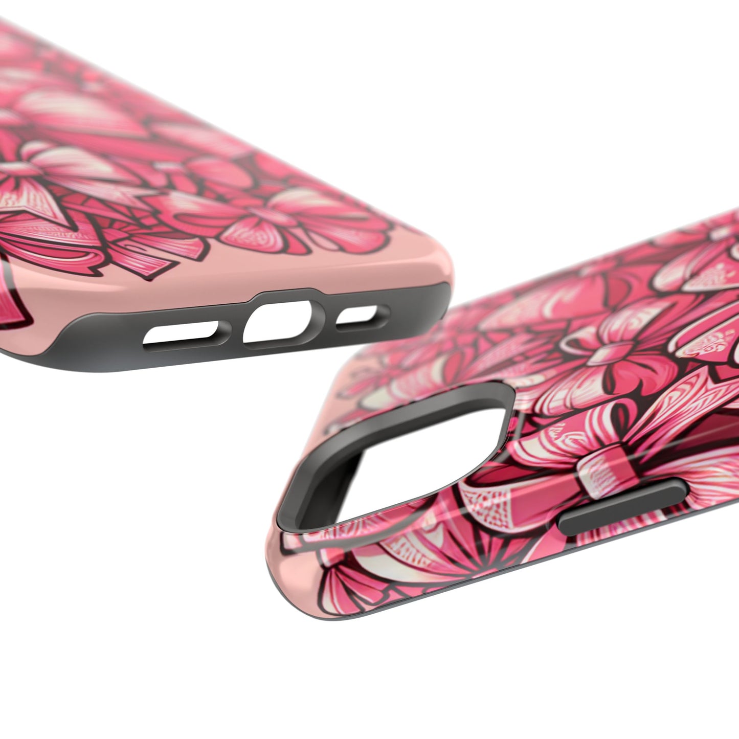Pink Coquette Bow Phone Case